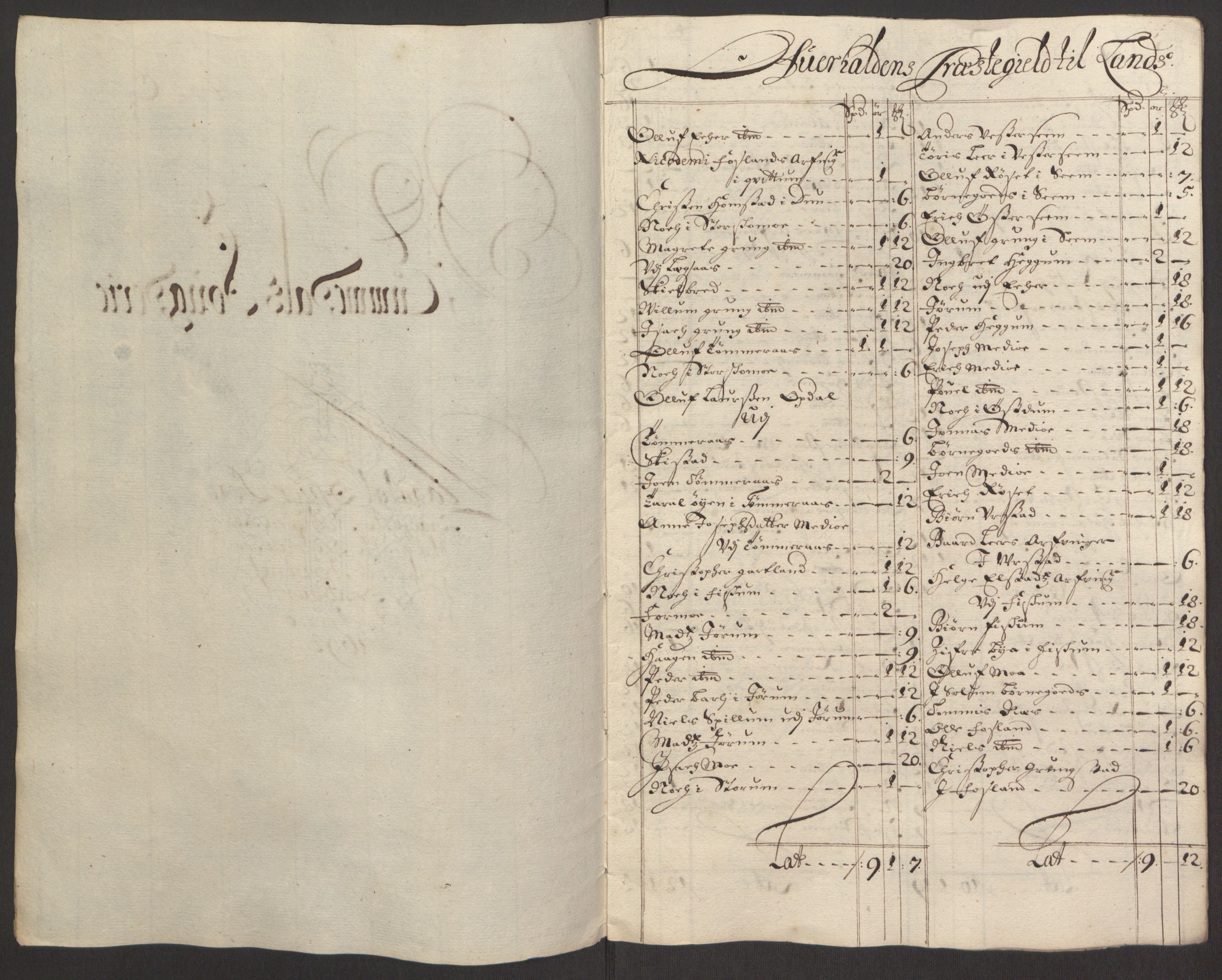 Rentekammeret inntil 1814, Reviderte regnskaper, Fogderegnskap, RA/EA-4092/R64/L4424: Fogderegnskap Namdal, 1692-1695, p. 363