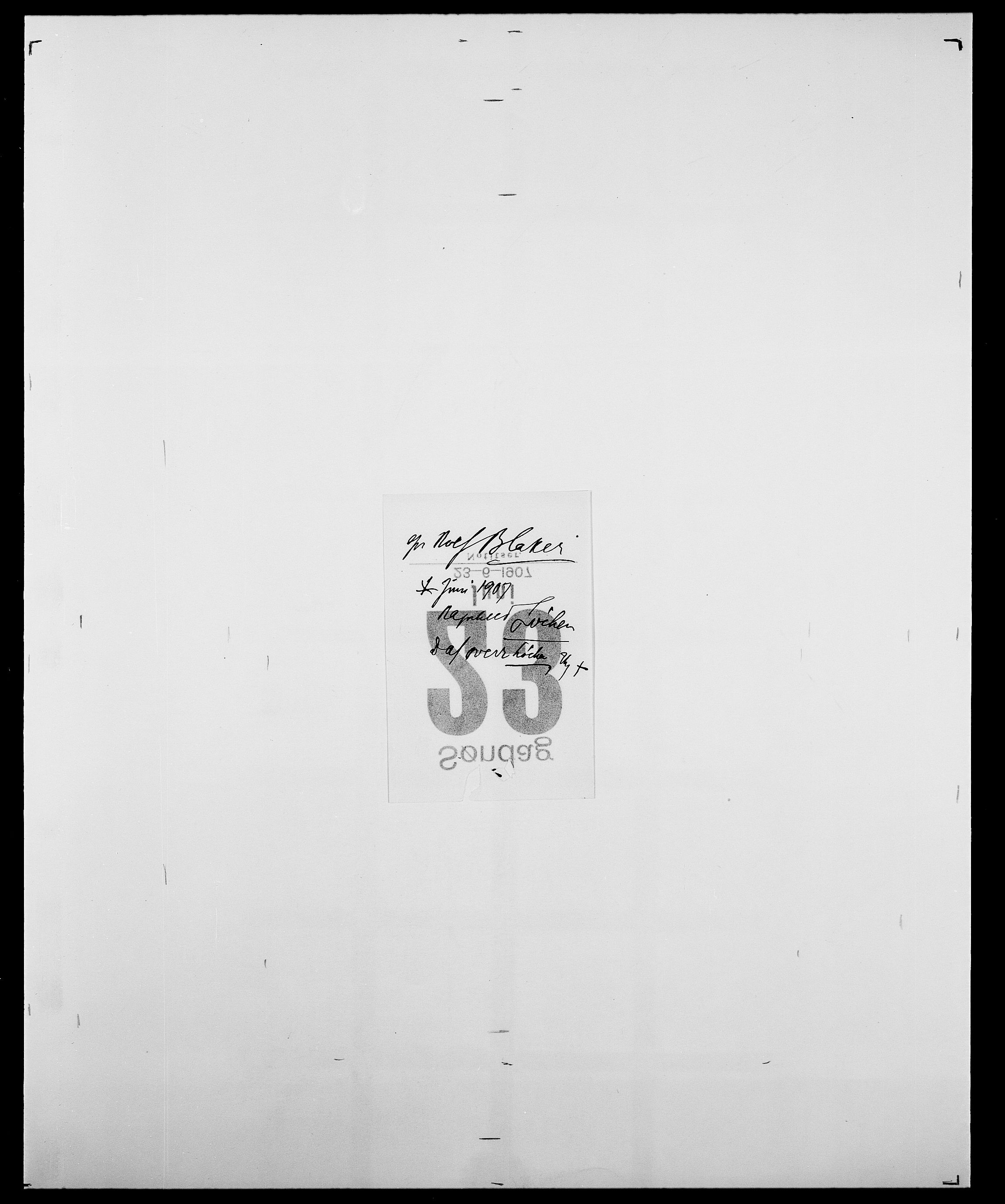 Delgobe, Charles Antoine - samling, AV/SAO-PAO-0038/D/Da/L0004: Bergendahl - Blære, p. 523