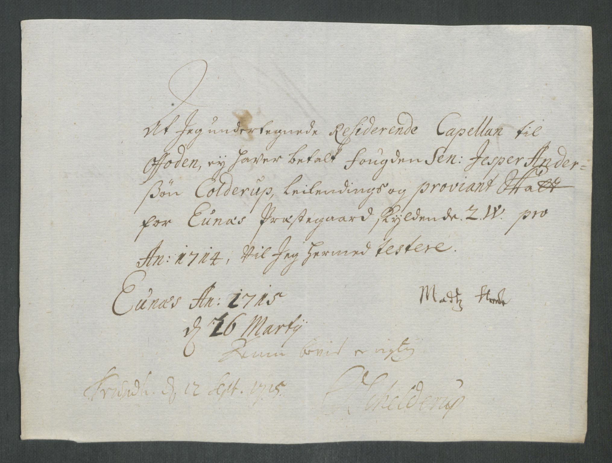 Rentekammeret inntil 1814, Reviderte regnskaper, Fogderegnskap, AV/RA-EA-4092/R66/L4584: Fogderegnskap Salten, 1714, p. 325