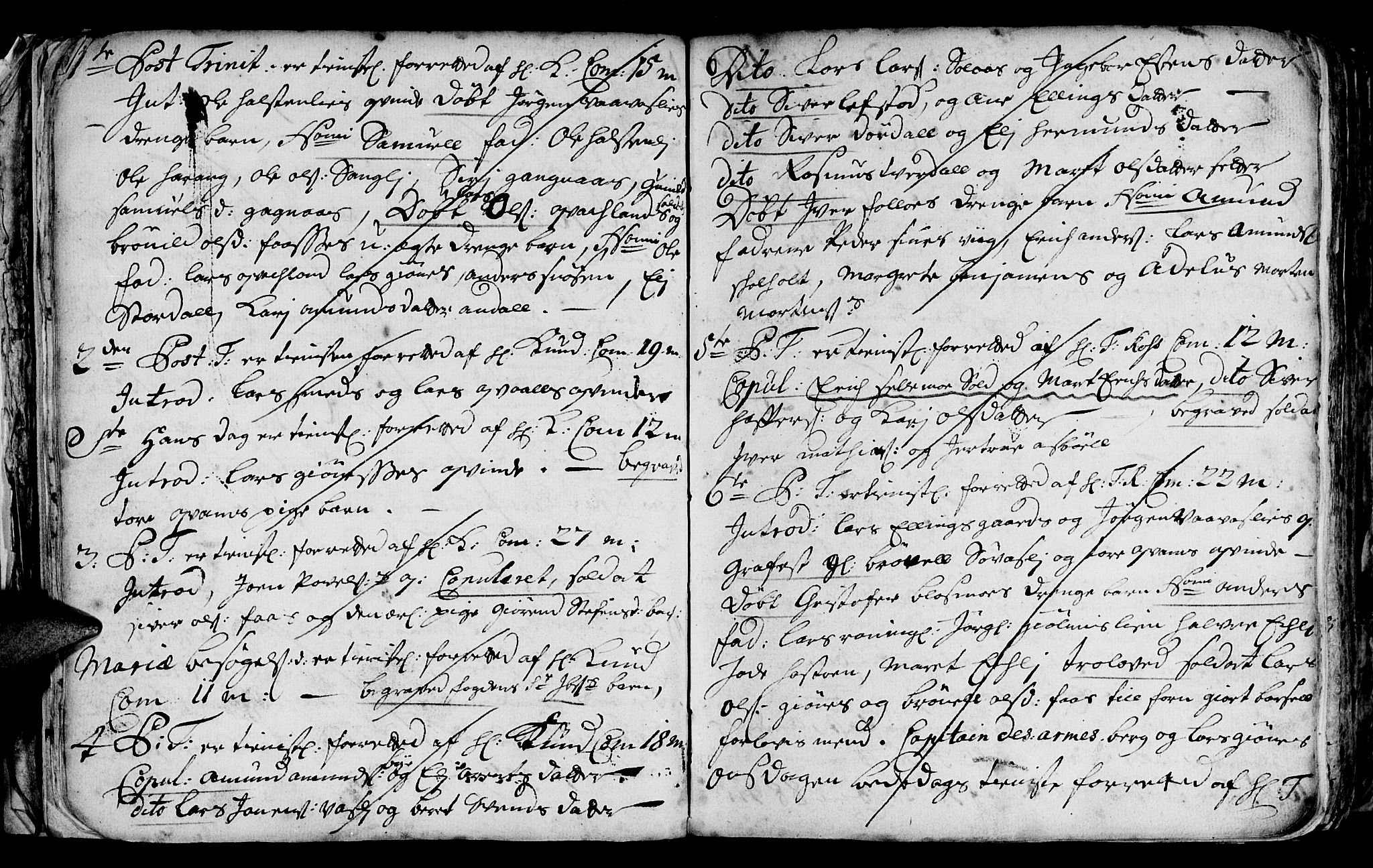 Ministerialprotokoller, klokkerbøker og fødselsregistre - Sør-Trøndelag, AV/SAT-A-1456/668/L0812: Parish register (copy) no. 668C01, 1715-1742