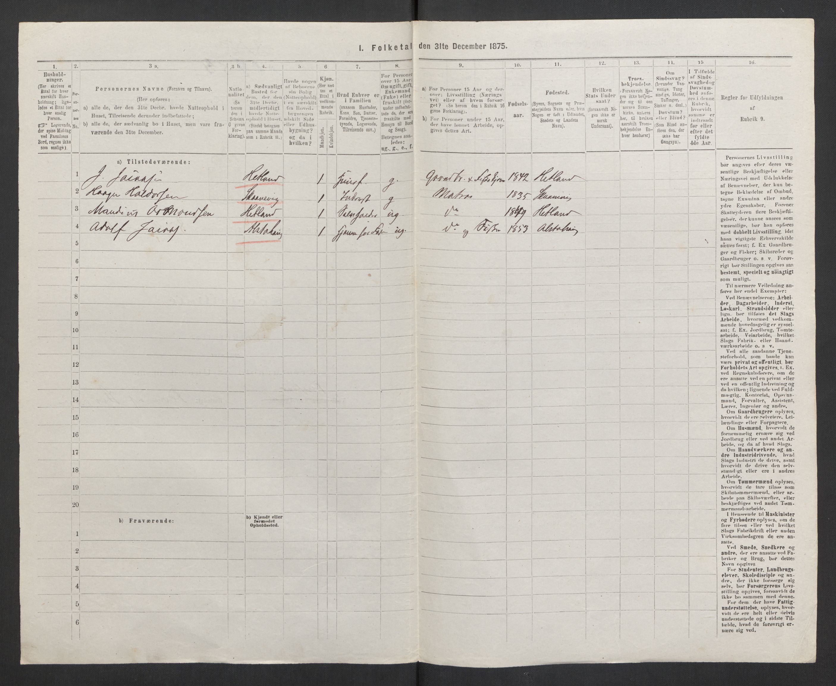 RA, 1875 census, lists of crew on ships: Ships in domestic ports, 1875, p. 636