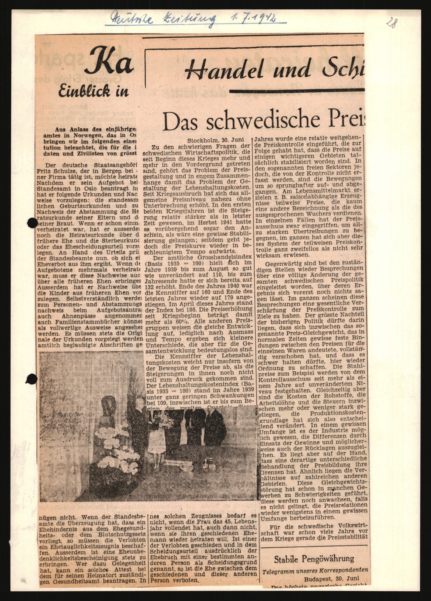 Forsvarets Overkommando. 2 kontor. Arkiv 11.4. Spredte tyske arkivsaker, AV/RA-RAFA-7031/D/Dar/Darb/L0013: Reichskommissariat - Hauptabteilung Vervaltung, 1917-1942, p. 1608