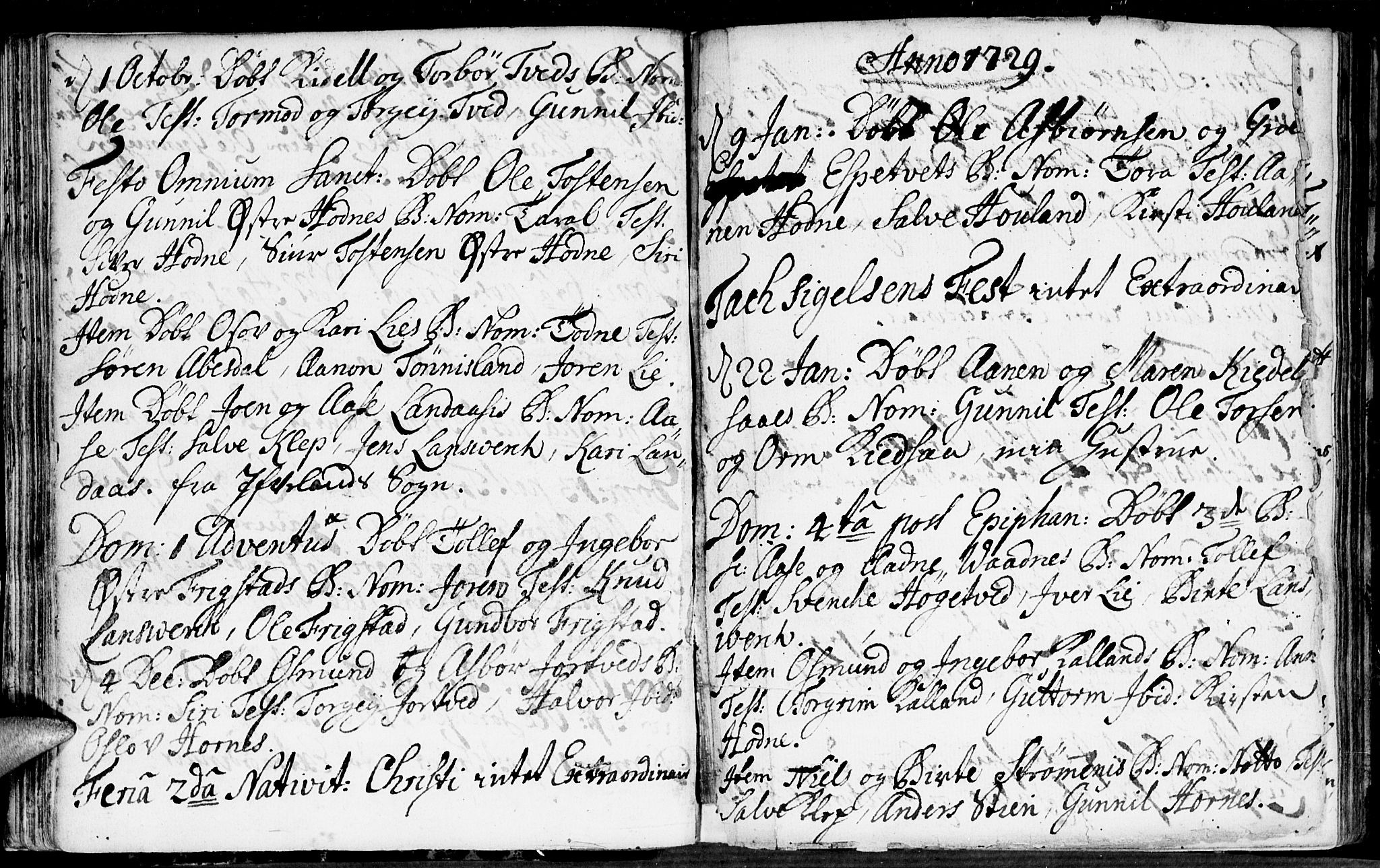 Evje sokneprestkontor, SAK/1111-0008/F/Fa/Fab/L0001: Parish register (official) no. A 1, 1704-1764, p. 88-89