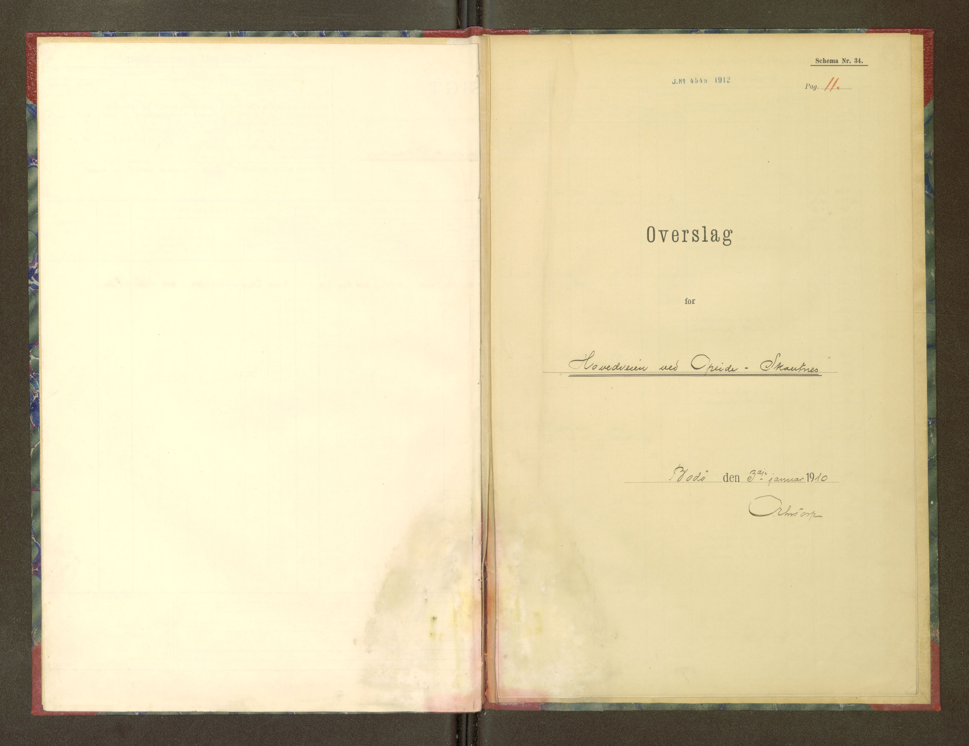 Nordland vegkontor, AV/SAT-A-4181/F/Fa/L0030: Hamarøy/Tysfjord, 1885-1948, p. 1561