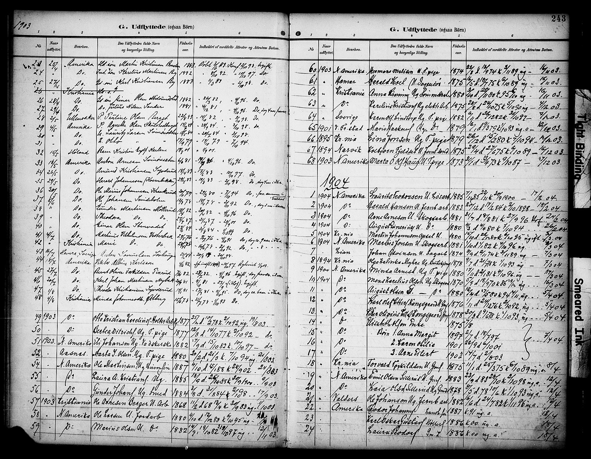 Grue prestekontor, AV/SAH-PREST-036/H/Ha/Haa/L0013: Parish register (official) no. 13, 1898-1910, p. 243