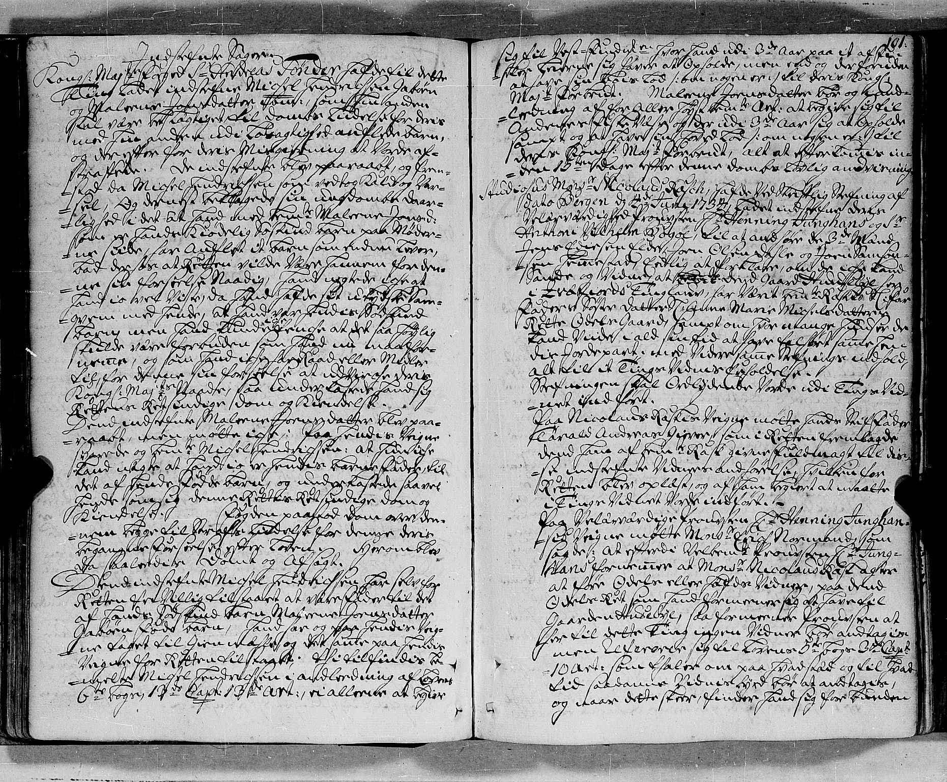 Sorenskriveren i Senja (-1755), SATØ/S-0260, 1731-1741, p. 100b-101a