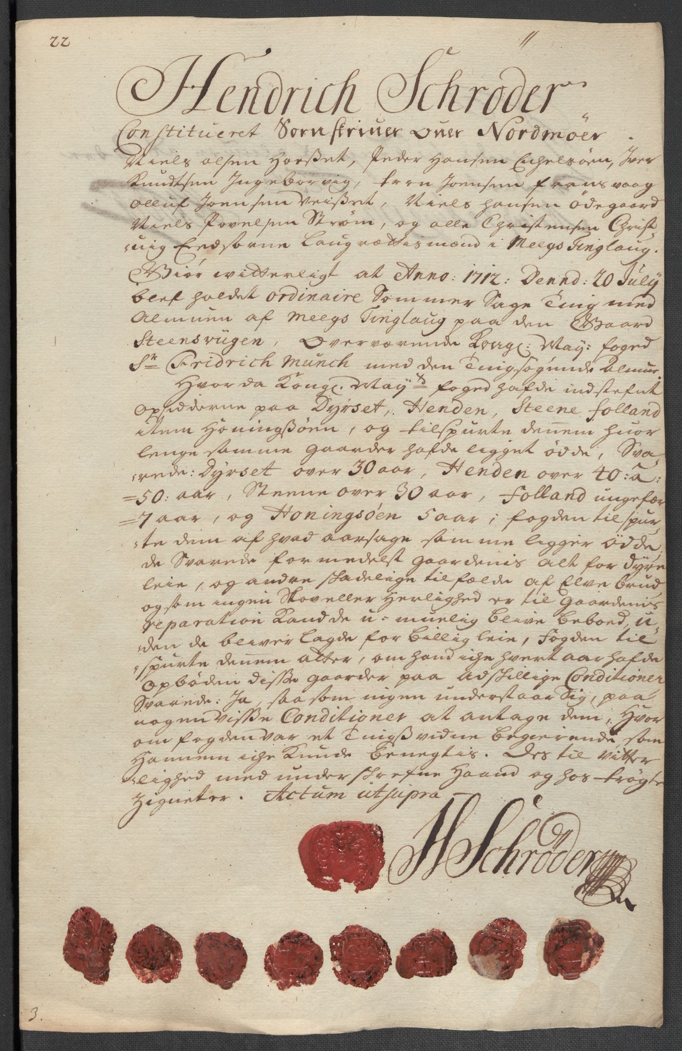 Rentekammeret inntil 1814, Reviderte regnskaper, Fogderegnskap, AV/RA-EA-4092/R56/L3743: Fogderegnskap Nordmøre, 1708, p. 245