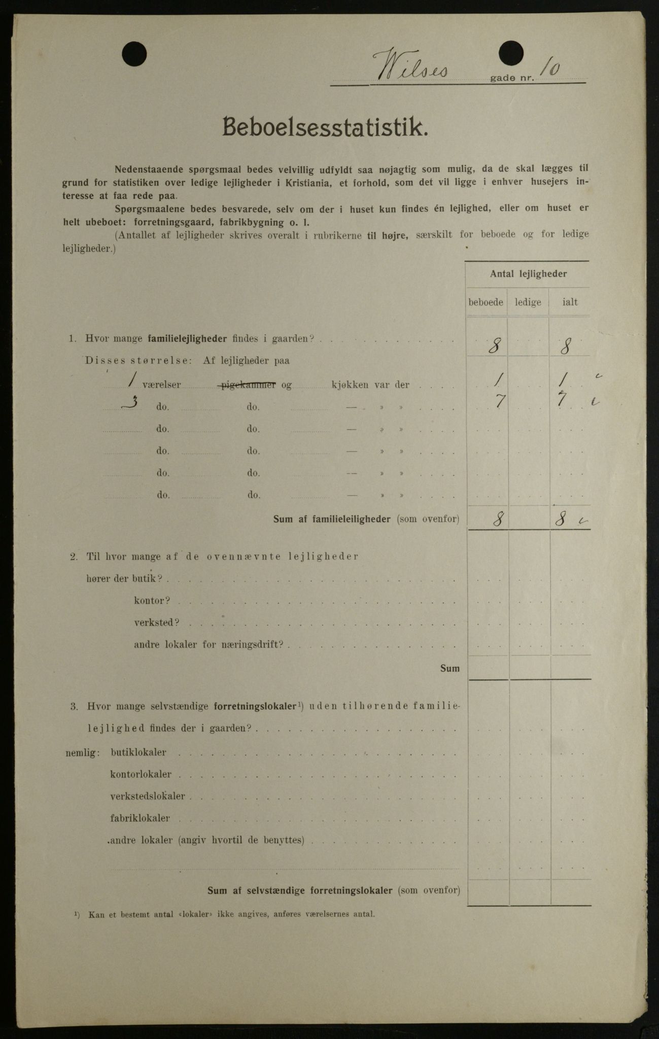 OBA, Municipal Census 1908 for Kristiania, 1908, p. 115368