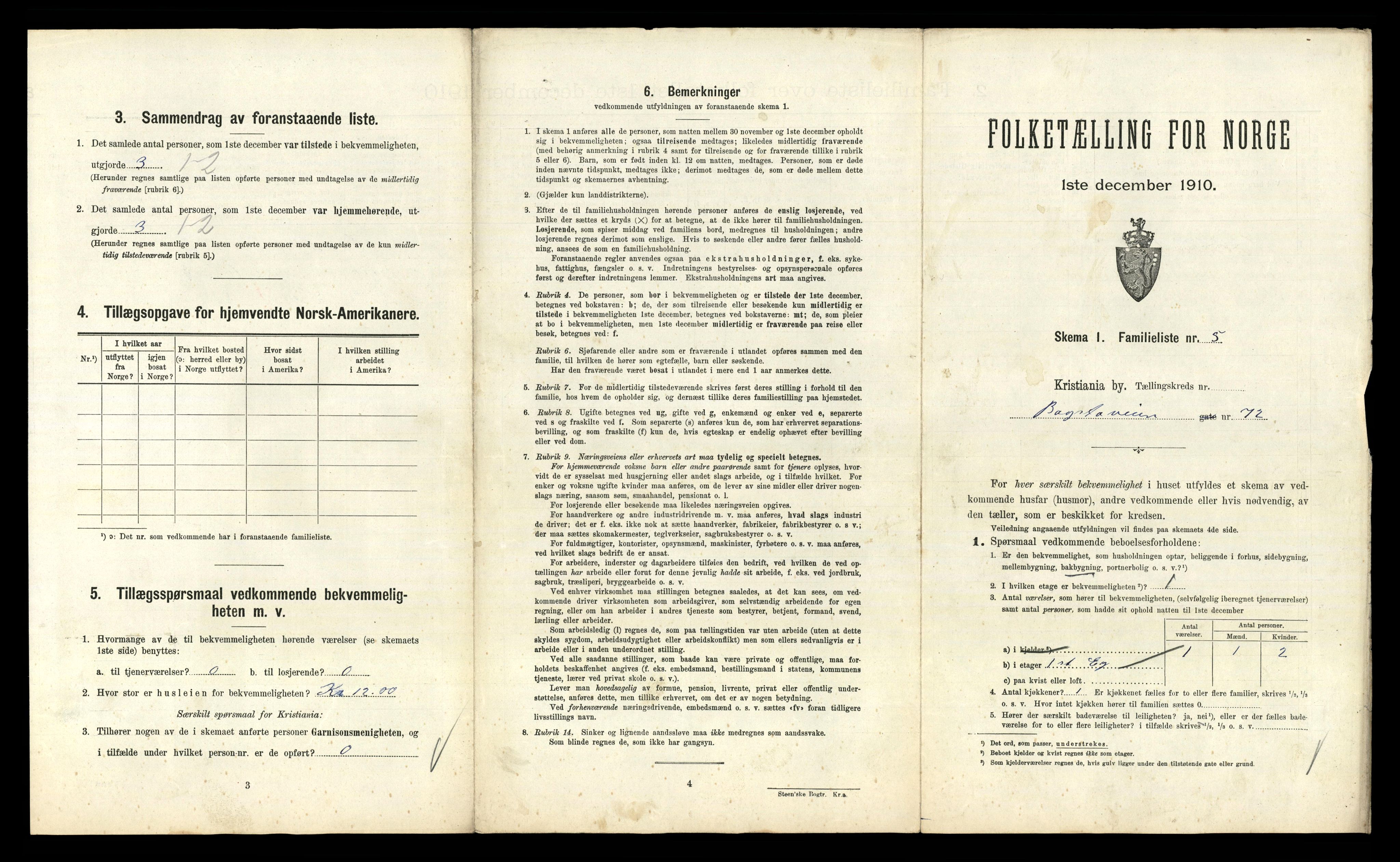 RA, 1910 census for Kristiania, 1910, p. 8421