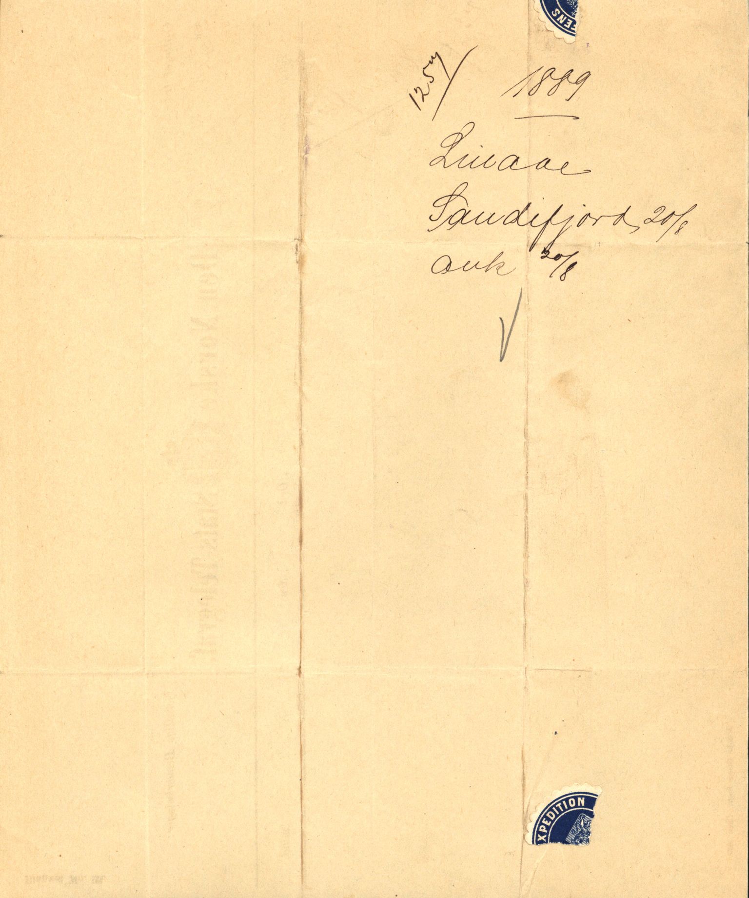 Pa 63 - Østlandske skibsassuranceforening, VEMU/A-1079/G/Ga/L0023/0009: Havaridokumenter / Emil, Black, Hawk, Columbus, Dagny, Askur, Imanuel, 1889, p. 42