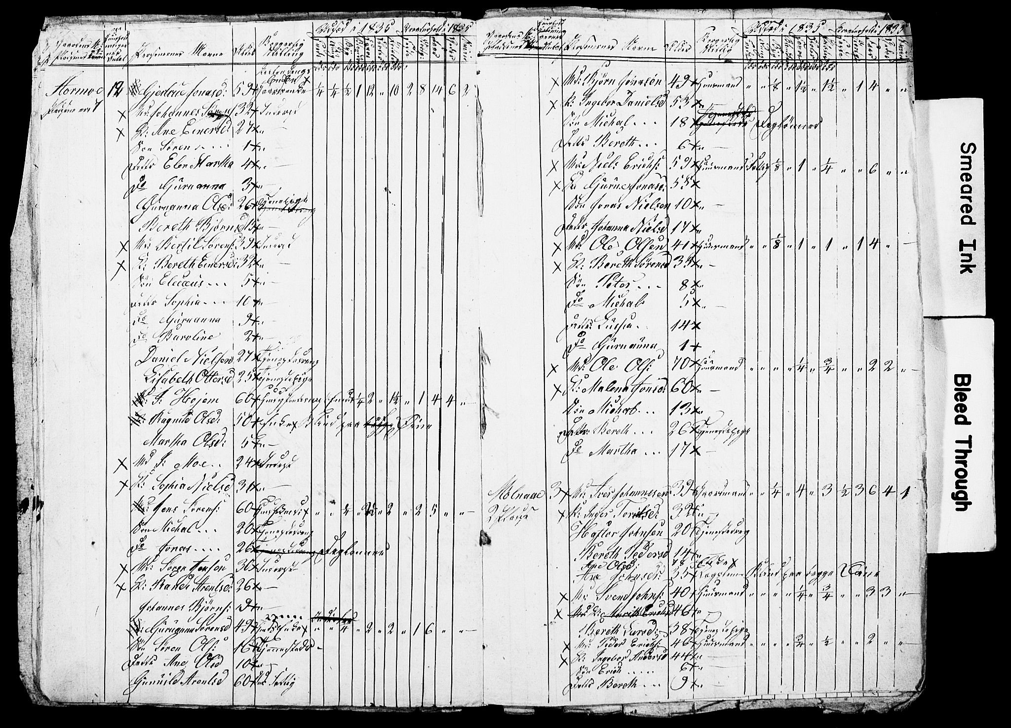 , Census 1835 for Skogn, 1835, p. 52