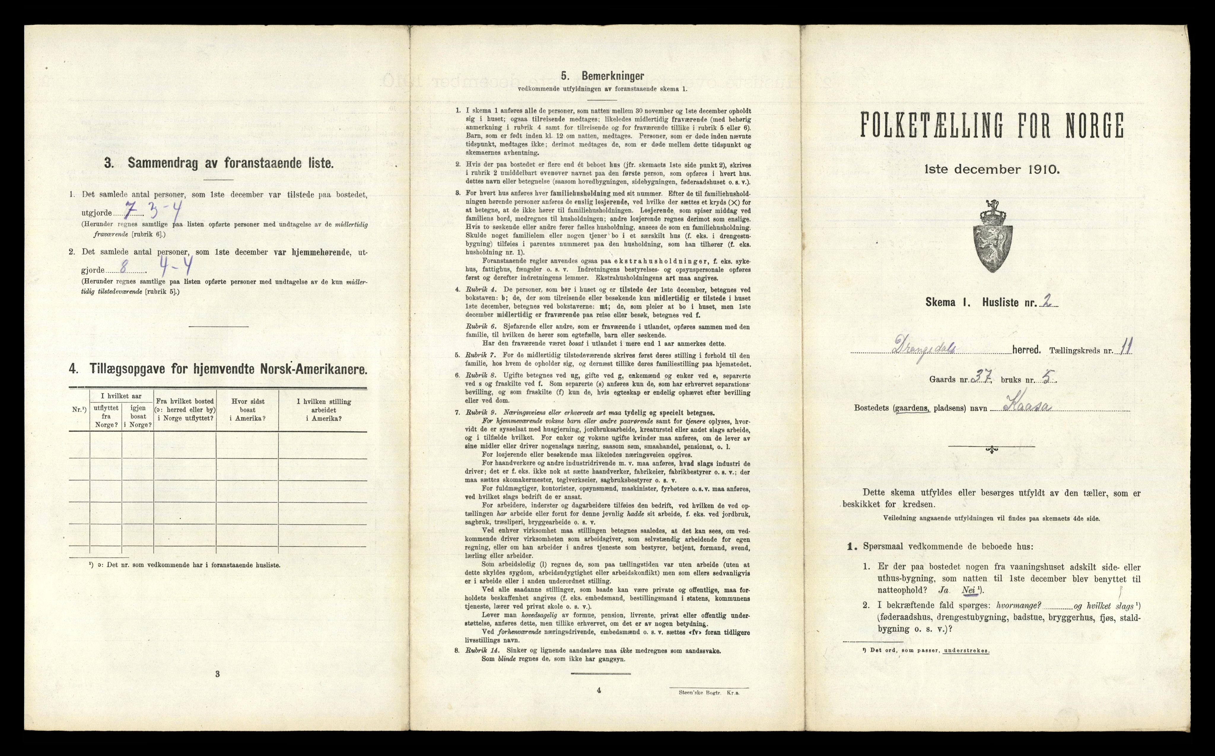 RA, 1910 census for Drangedal, 1910, p. 937