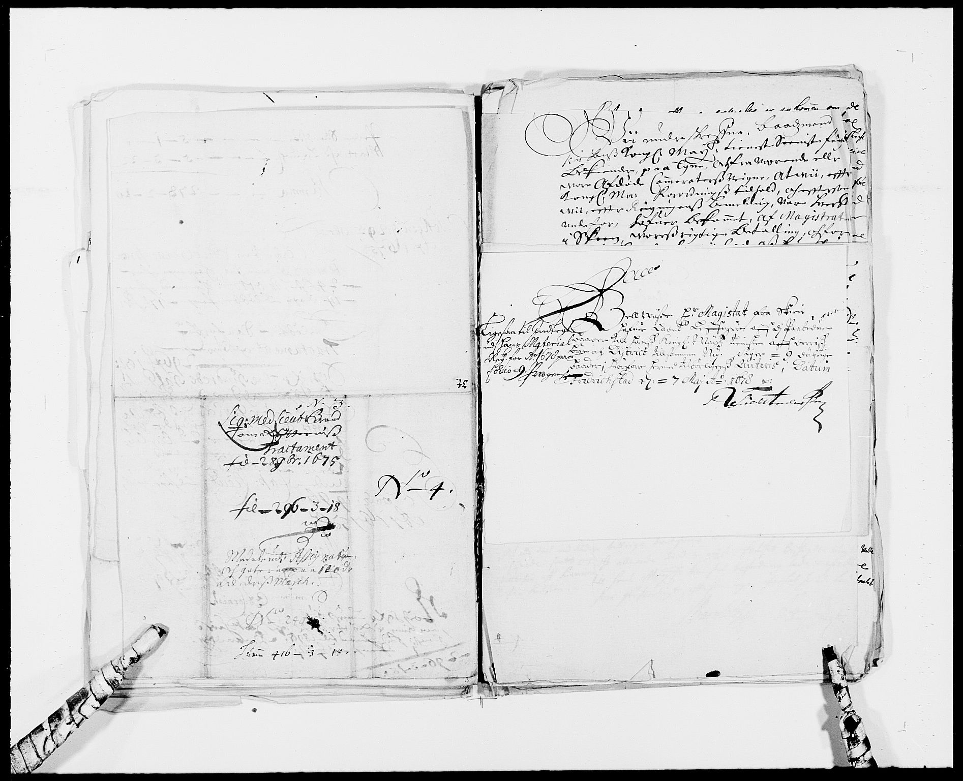 Rentekammeret inntil 1814, Reviderte regnskaper, Byregnskaper, AV/RA-EA-4066/R/Rj/L0193: [J3] Kontribusjonsregnskap (med Langesund, Brevik, Porsgrunn og Kragerø), 1663-1691, p. 508
