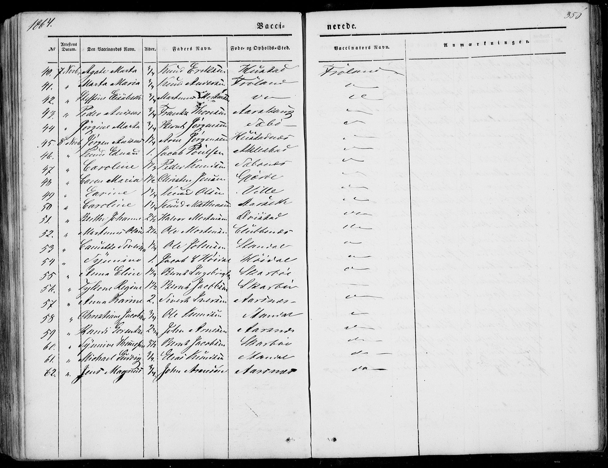 Ministerialprotokoller, klokkerbøker og fødselsregistre - Møre og Romsdal, AV/SAT-A-1454/515/L0209: Parish register (official) no. 515A05, 1847-1868, p. 356