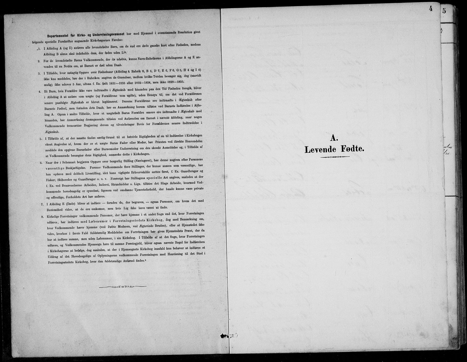 Bjelland sokneprestkontor, SAK/1111-0005/F/Fb/Fbc/L0003: Parish register (copy) no. B 3, 1887-1924, p. 4