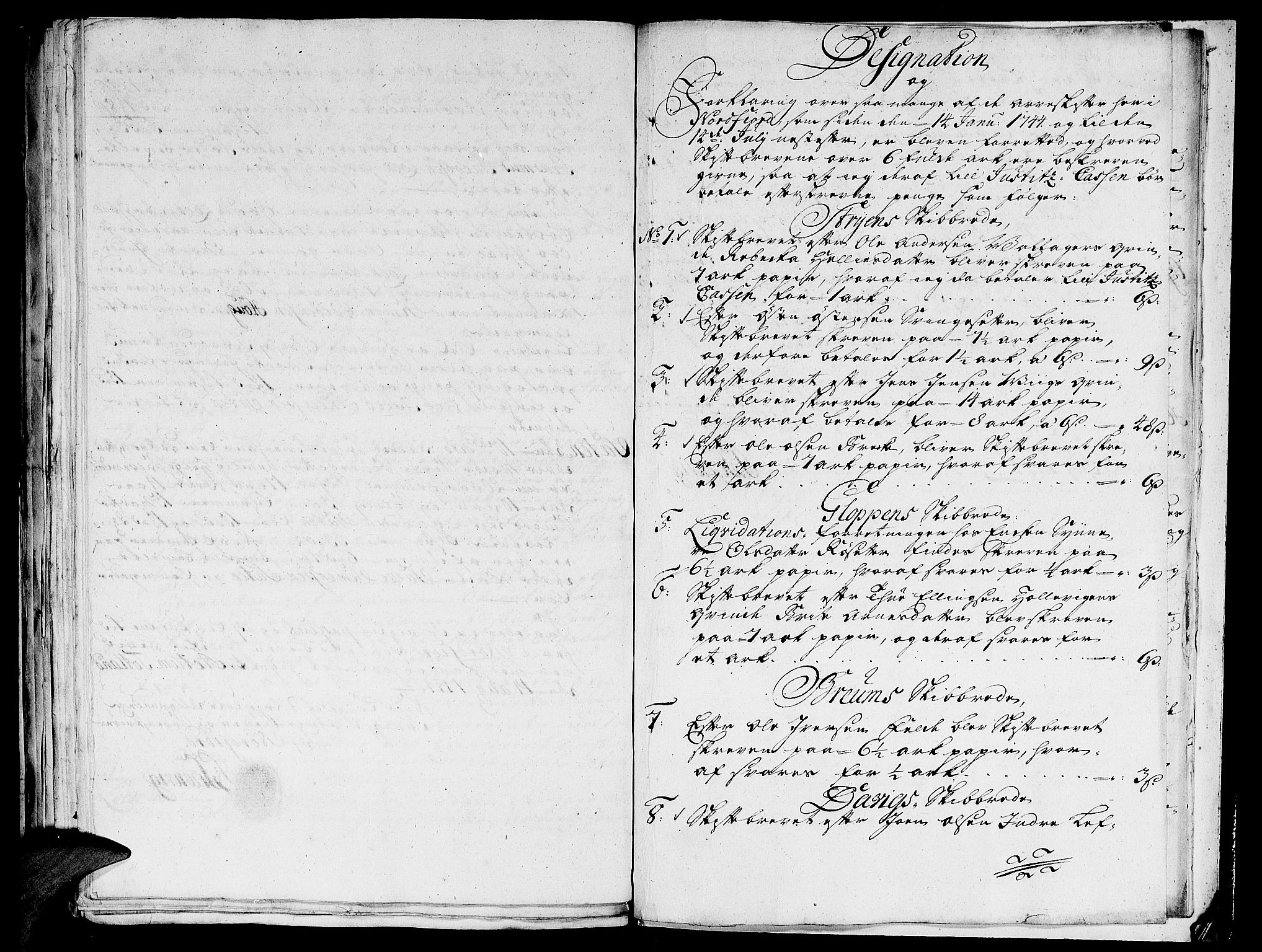 Nordfjord sorenskriveri, SAB/A-2801/04/04a/L0008: Skifteprotokollar, 1733-1744, p. 137