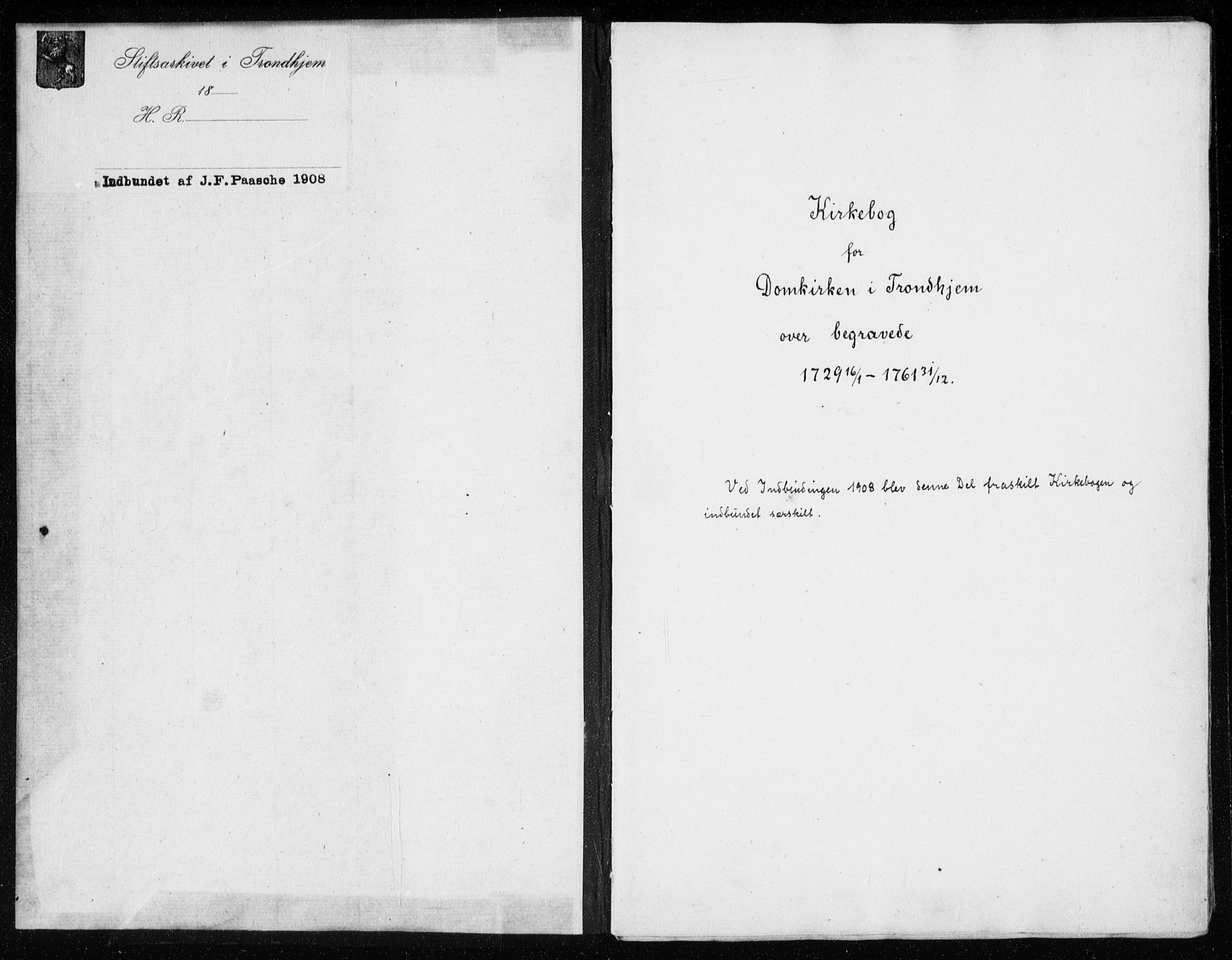 Ministerialprotokoller, klokkerbøker og fødselsregistre - Sør-Trøndelag, AV/SAT-A-1456/601/L0037: Parish register (official) no. 601A05, 1729-1761