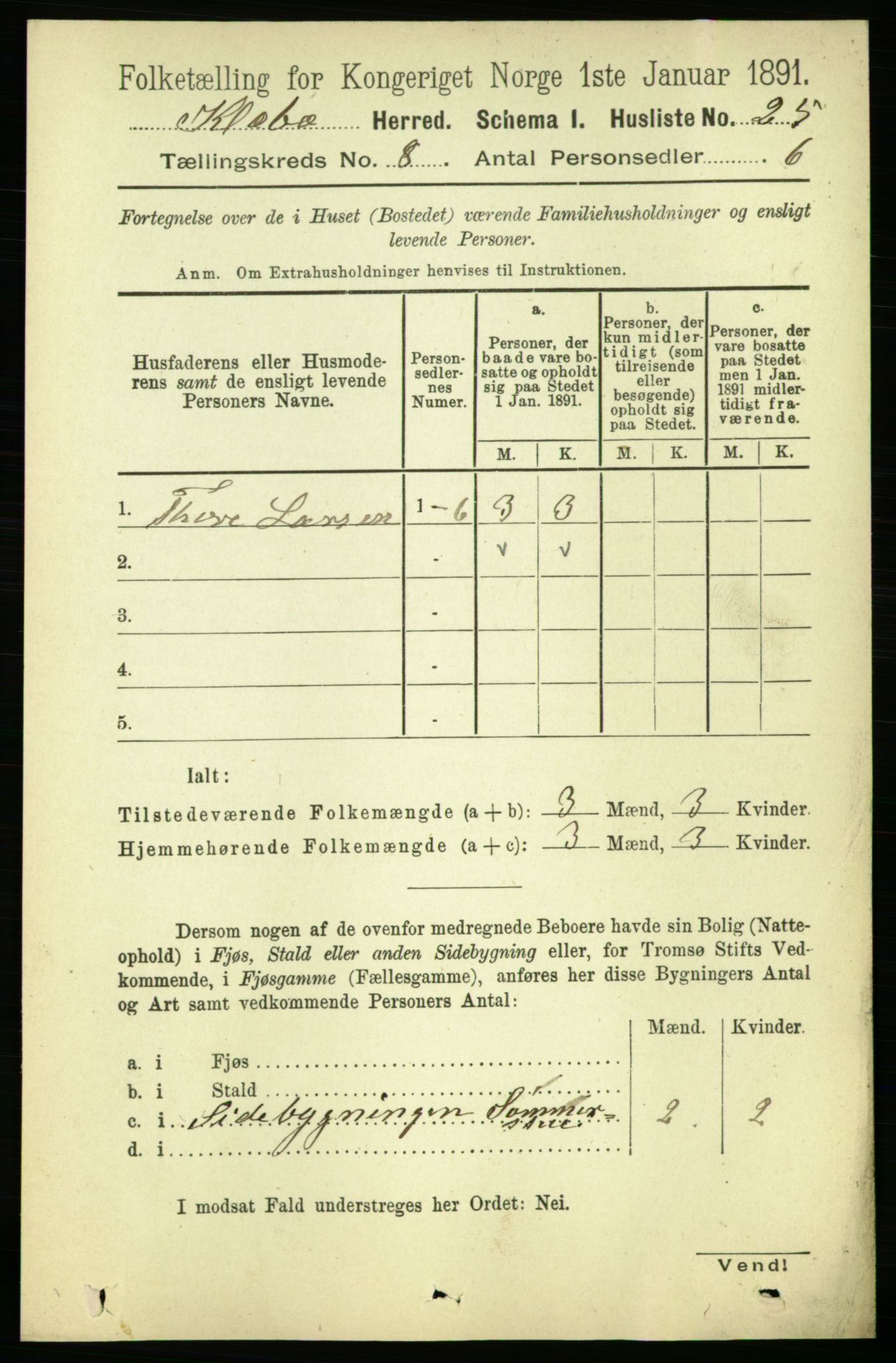 RA, 1891 census for 1662 Klæbu, 1891, p. 1551