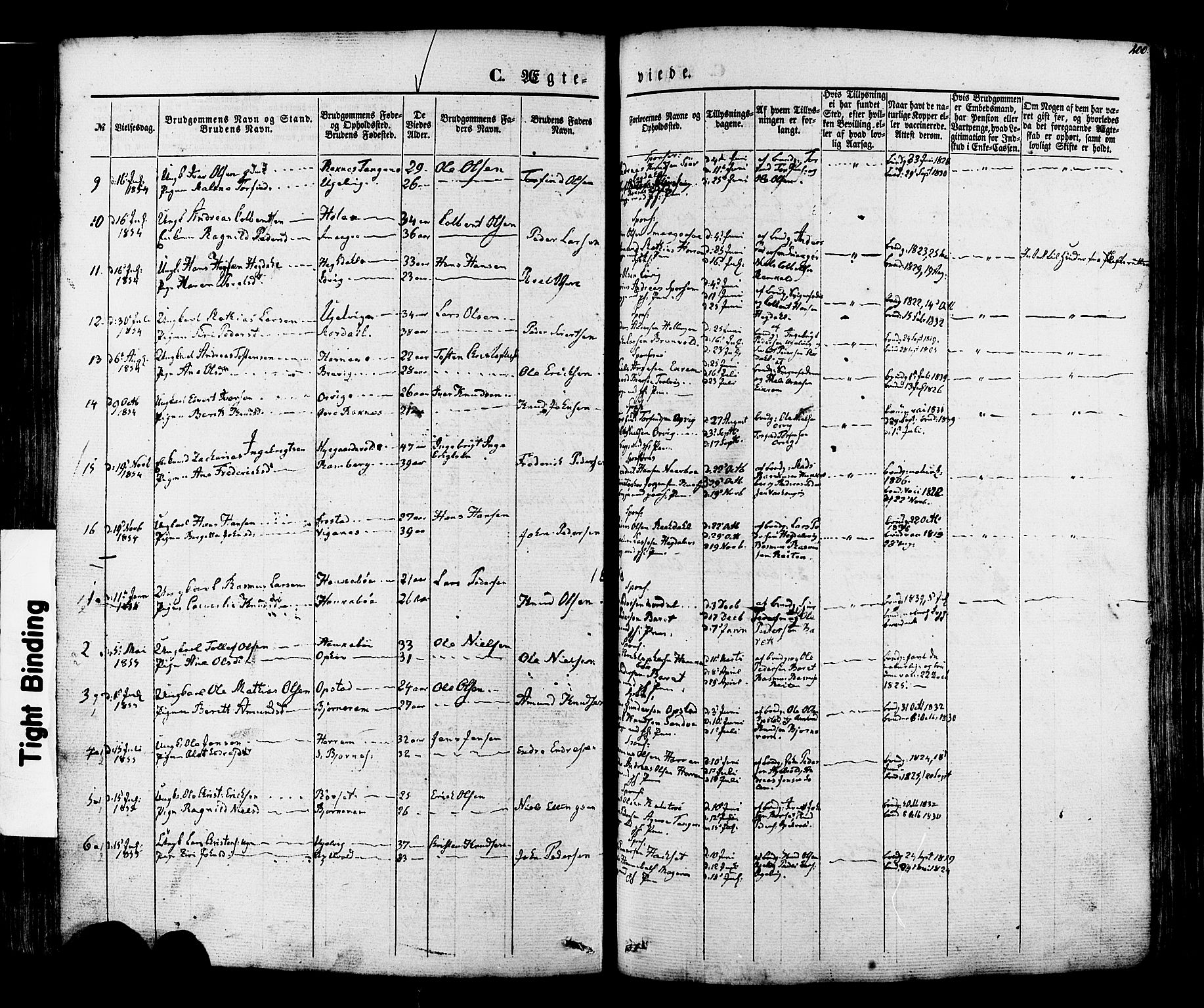 Ministerialprotokoller, klokkerbøker og fødselsregistre - Møre og Romsdal, SAT/A-1454/560/L0719: Parish register (official) no. 560A03, 1845-1872, p. 200