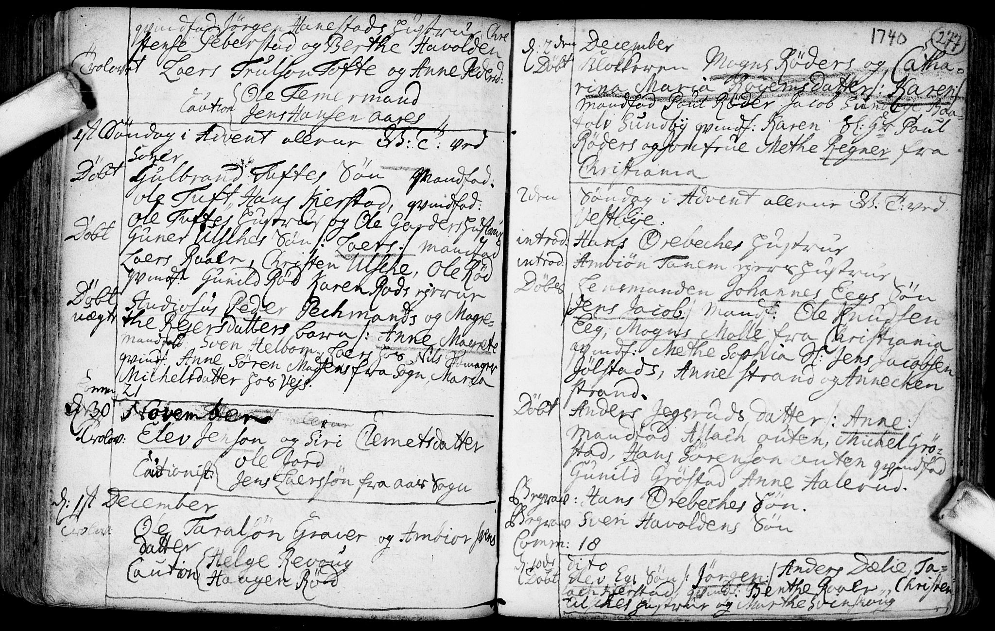 Vestby prestekontor Kirkebøker, AV/SAO-A-10893/F/Fa/L0001.b: Parish register (official) no. I 1B, 1714-1759, p. 277