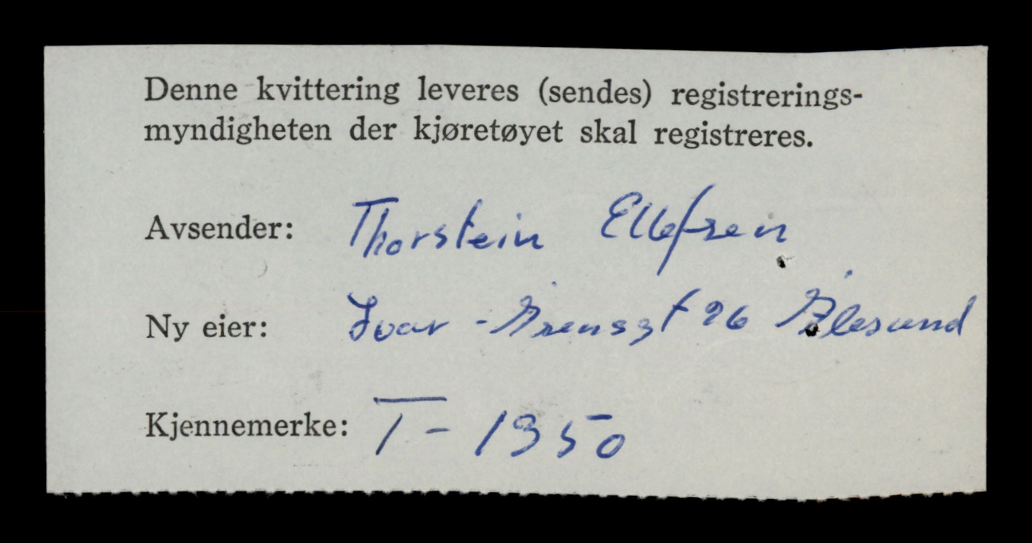Møre og Romsdal vegkontor - Ålesund trafikkstasjon, SAT/A-4099/F/Fe/L0012: Registreringskort for kjøretøy T 1290 - T 1450, 1927-1998, p. 1395