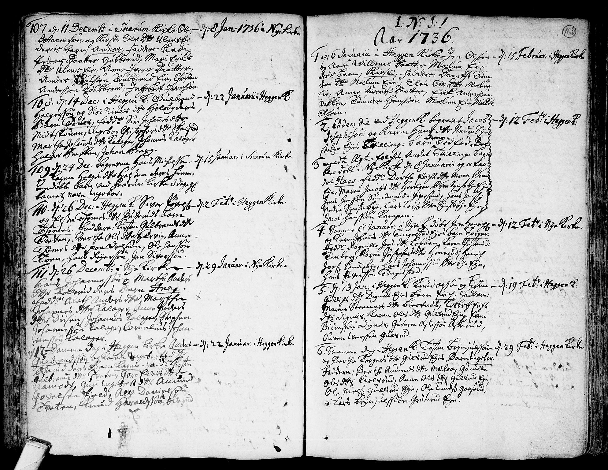 Modum kirkebøker, SAKO/A-234/F/Fa/L0001: Parish register (official) no. 1, 1712-1740, p. 163