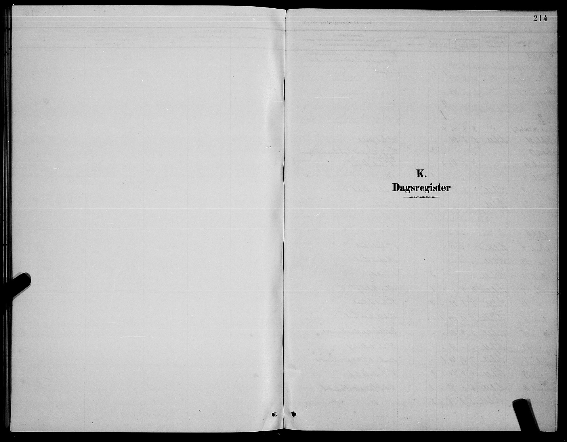Ministerialprotokoller, klokkerbøker og fødselsregistre - Nordland, SAT/A-1459/854/L0785: Parish register (copy) no. 854C01, 1883-1891, p. 214