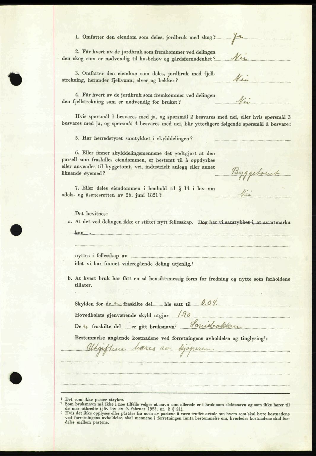 Nedenes sorenskriveri, AV/SAK-1221-0006/G/Gb/Gba/L0062: Mortgage book no. A14, 1949-1950, Diary no: : 947/1950