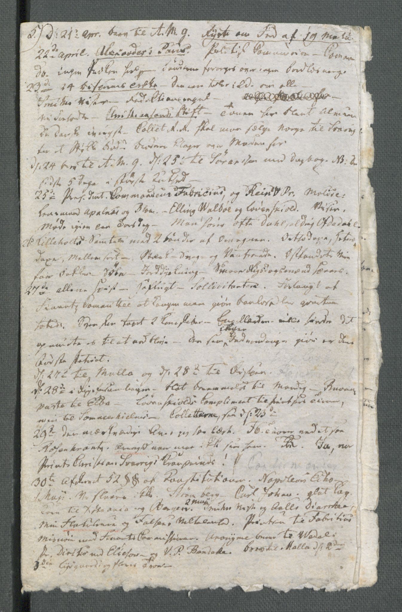 Forskjellige samlinger, Historisk-kronologisk samling, AV/RA-EA-4029/G/Ga/L0009A: Historisk-kronologisk samling. Dokumenter fra januar og ut september 1814. , 1814, p. 175