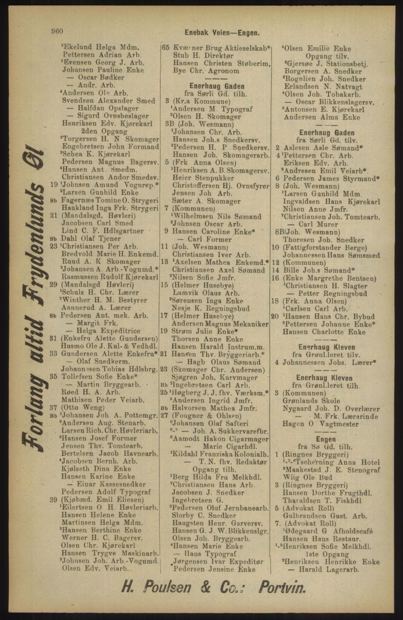 Kristiania/Oslo adressebok, PUBL/-, 1904, p. 960