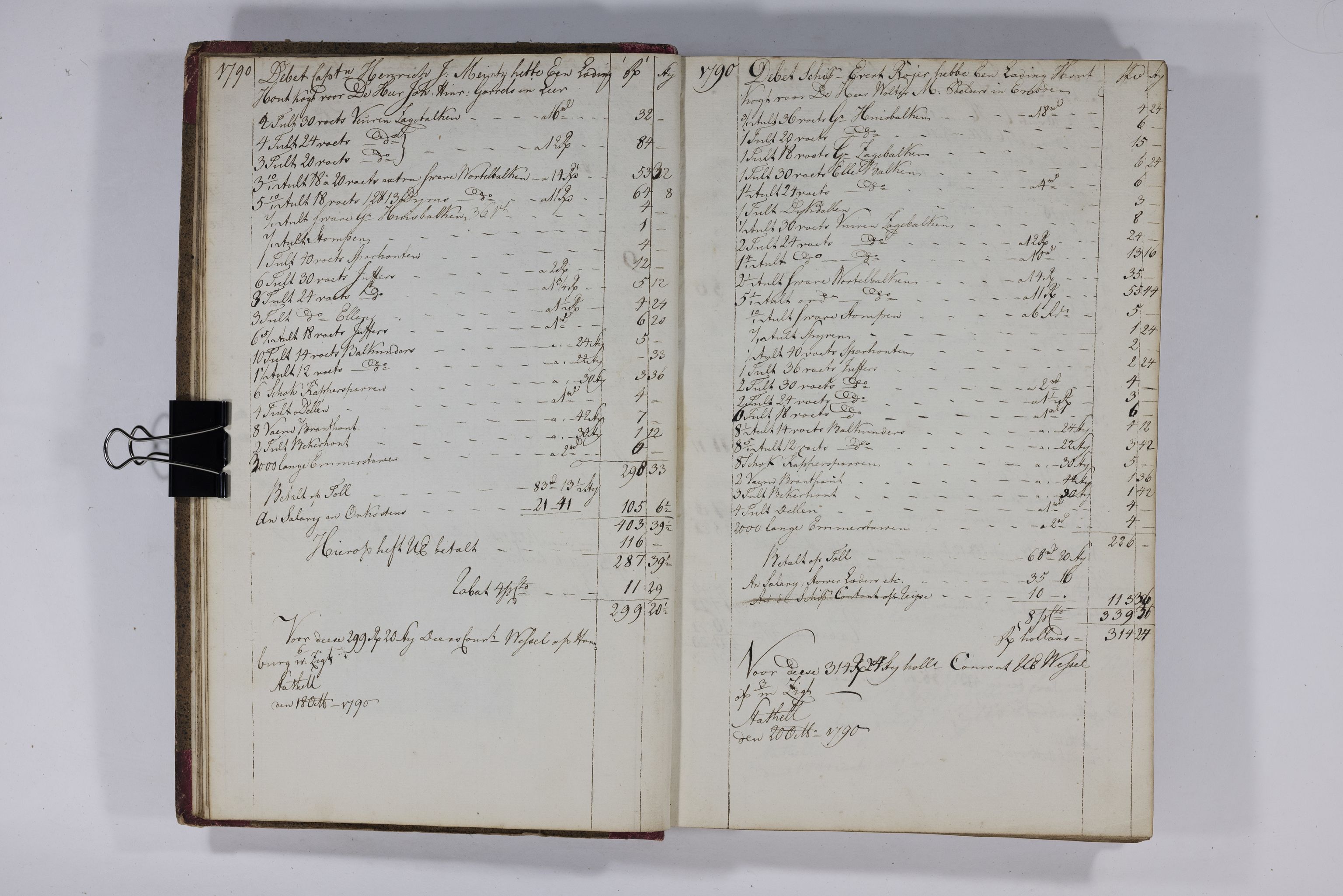 Blehr/ Kjellestad, TEMU/TGM-A-1212/E/Ed/L0002: Utskibning, 1790-1806, p. 11