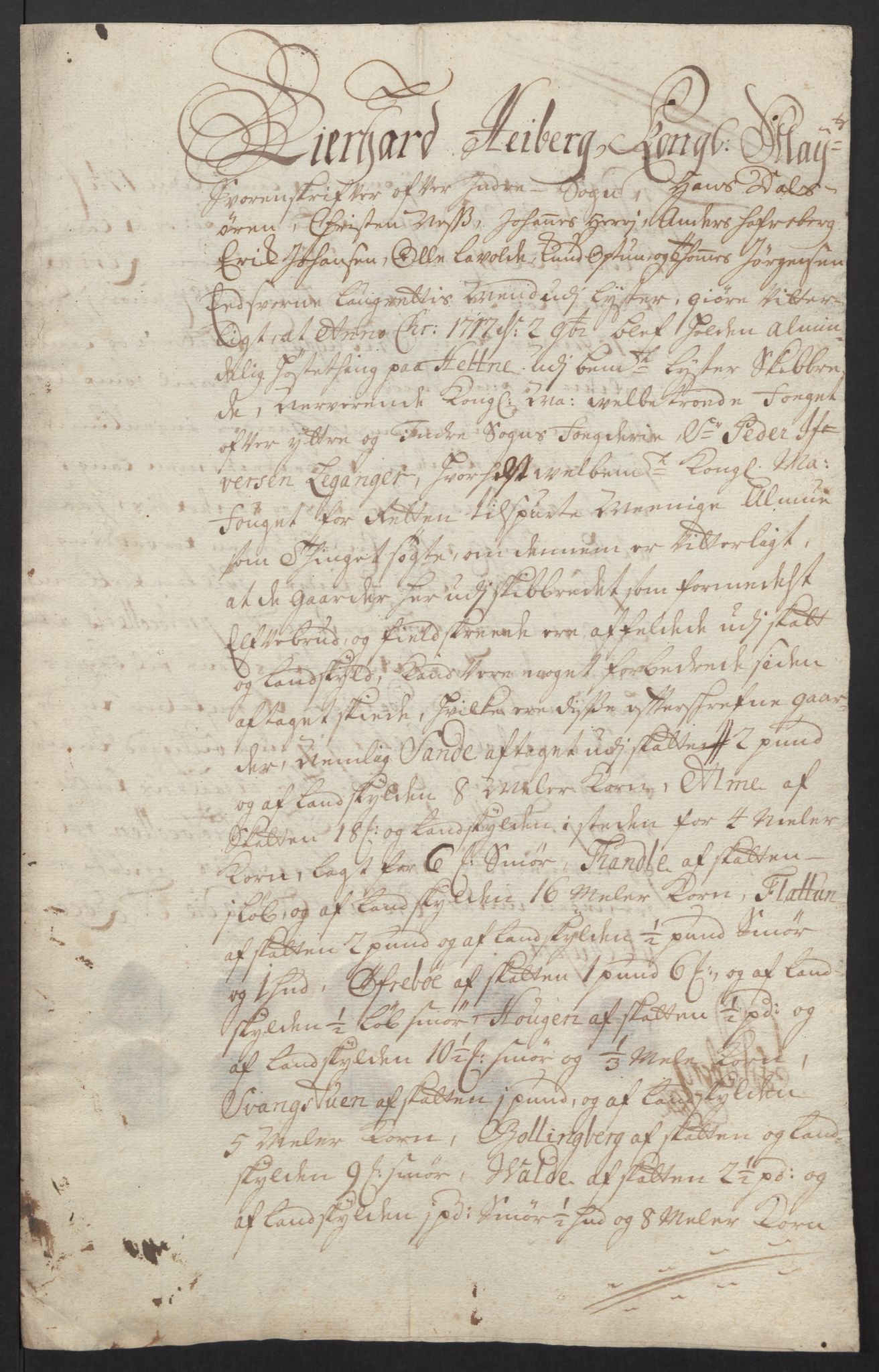 Rentekammeret inntil 1814, Reviderte regnskaper, Fogderegnskap, AV/RA-EA-4092/R52/L3321: Fogderegnskap Sogn, 1717-1718, p. 253