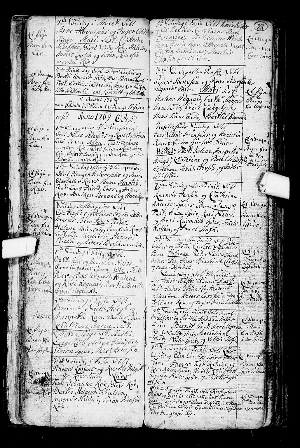 Hvaler prestekontor Kirkebøker, SAO/A-2001/F/Fa/L0003: Parish register (official) no. I 3, 1758-1796, p. 29