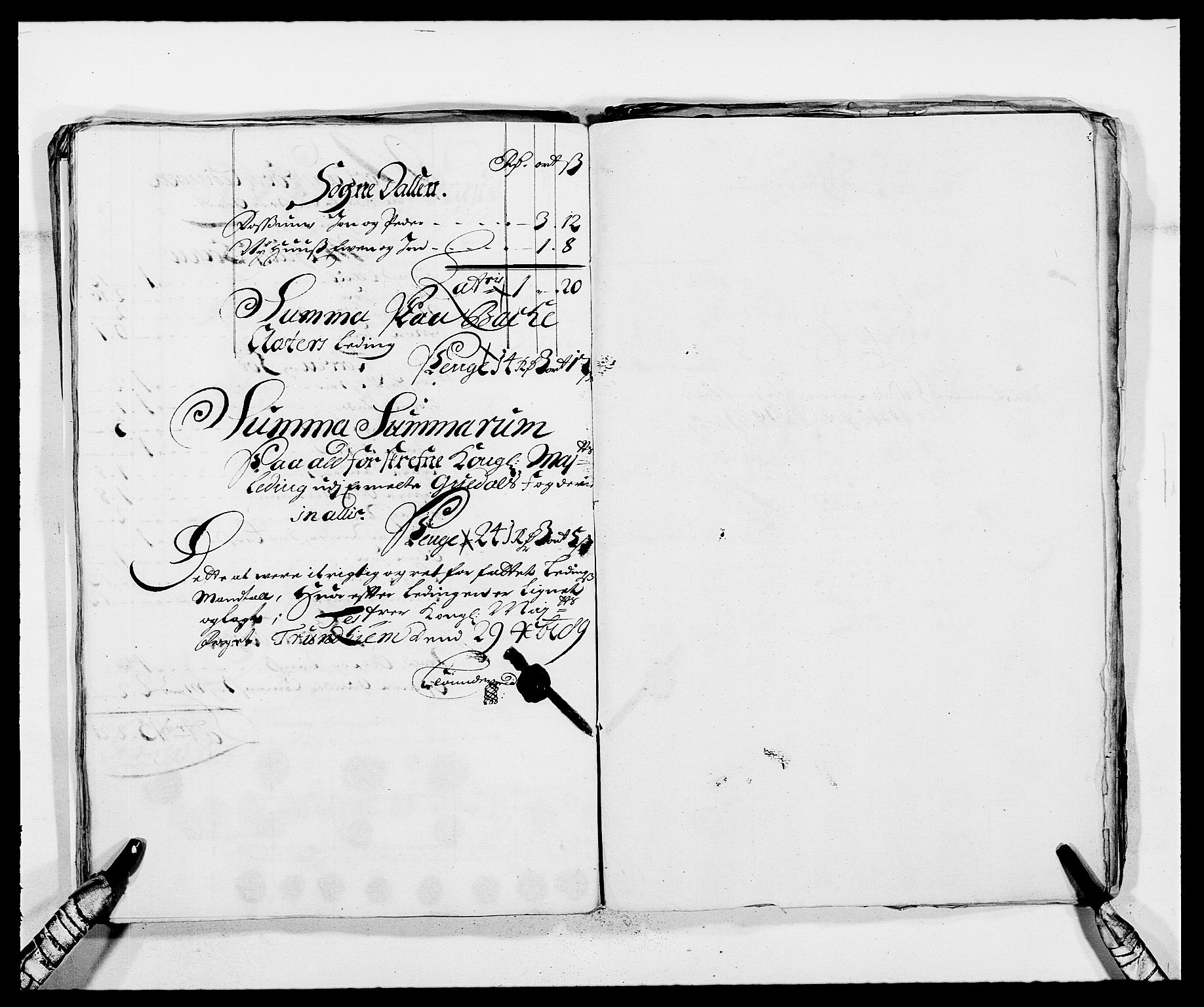 Rentekammeret inntil 1814, Reviderte regnskaper, Fogderegnskap, RA/EA-4092/R59/L3940: Fogderegnskap Gauldal, 1689-1690, p. 145