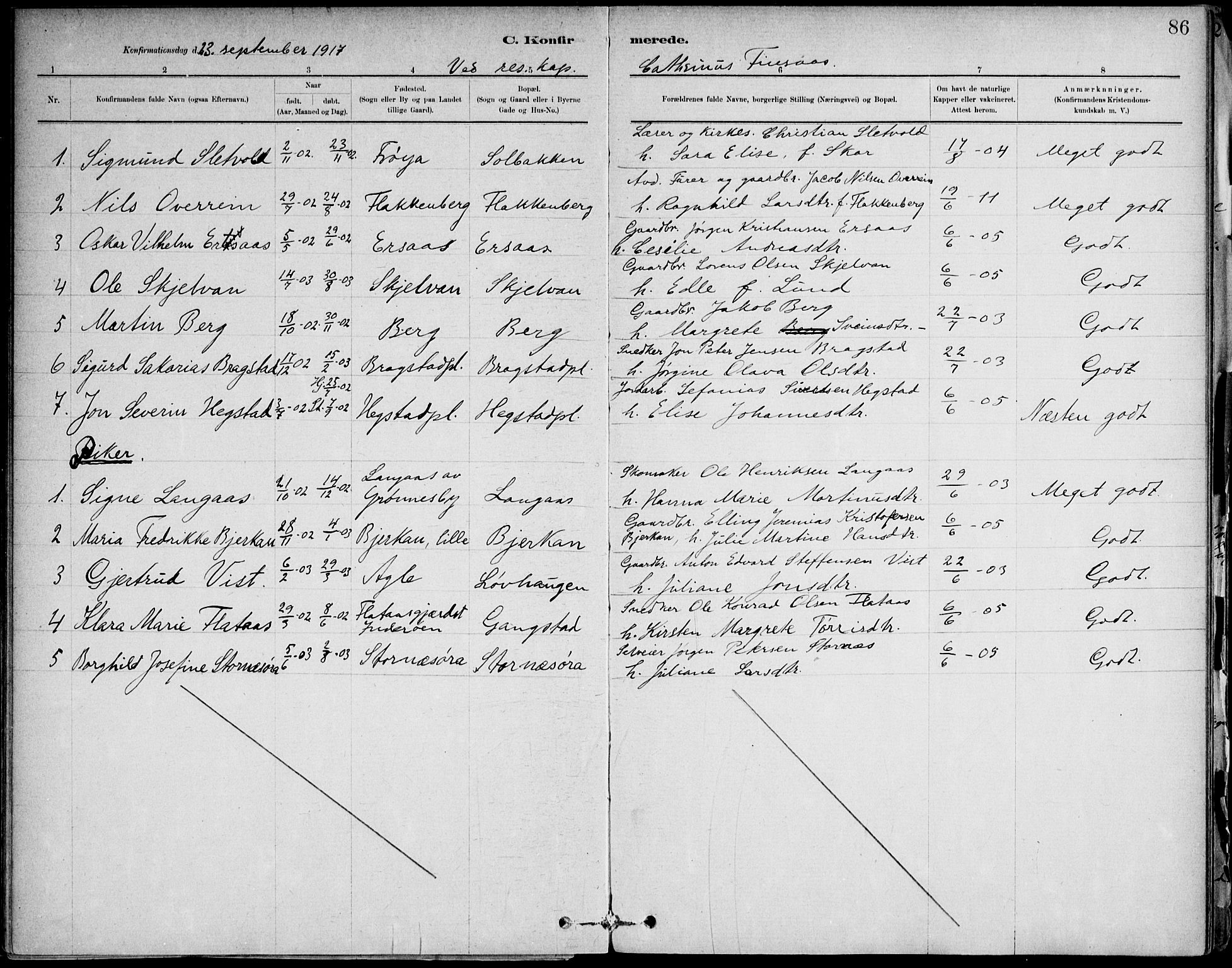 Ministerialprotokoller, klokkerbøker og fødselsregistre - Nord-Trøndelag, SAT/A-1458/732/L0316: Parish register (official) no. 732A01, 1879-1921, p. 86