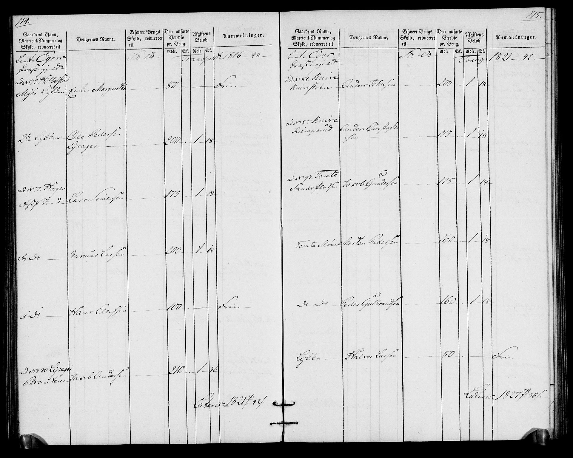 Rentekammeret inntil 1814, Realistisk ordnet avdeling, AV/RA-EA-4070/N/Ne/Nea/L0065: Buskerud fogderi. Oppebørselsregister for Eiker, Modum og Sigdal prestegjeld, 1803-1804, p. 61