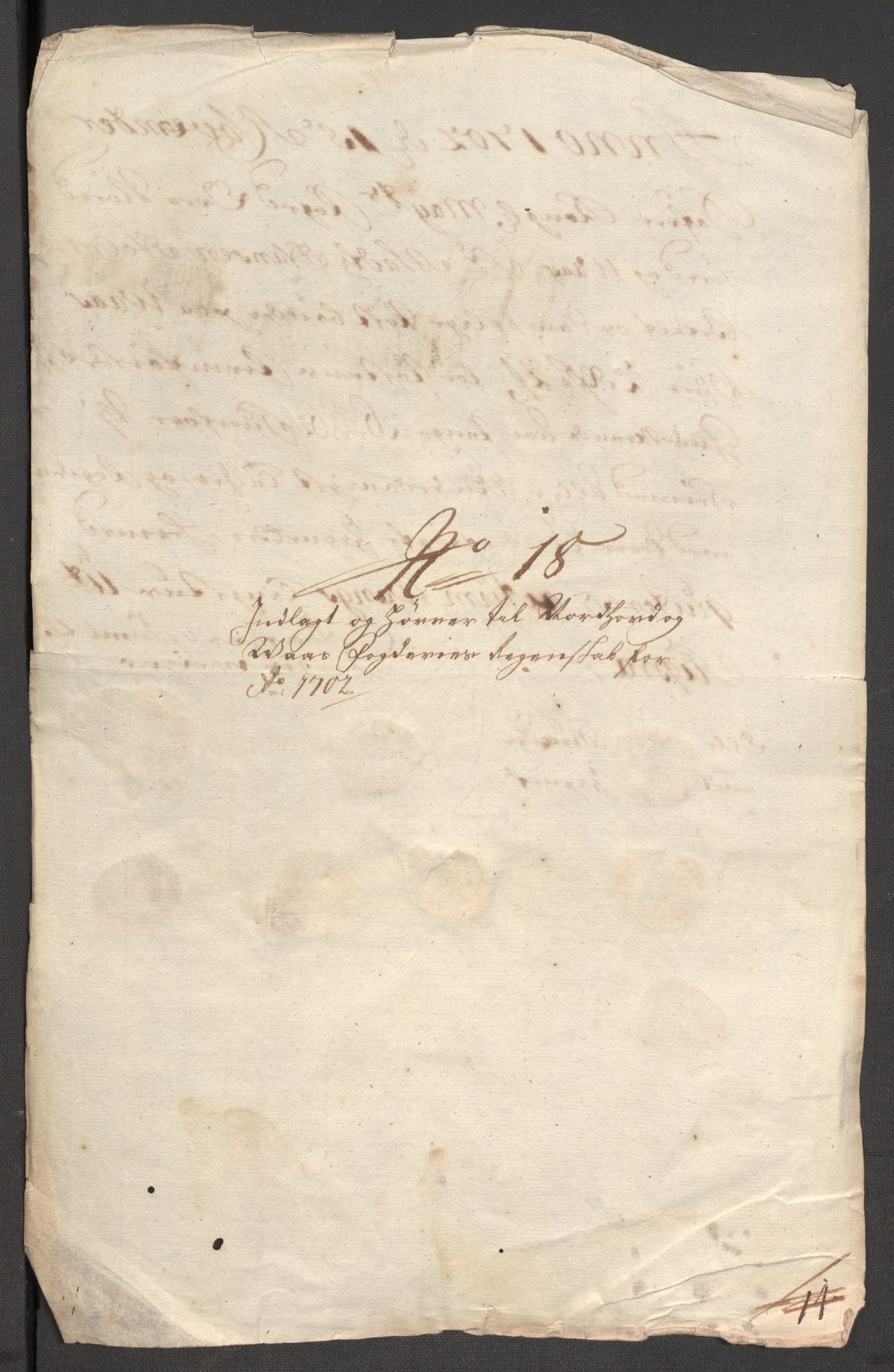 Rentekammeret inntil 1814, Reviderte regnskaper, Fogderegnskap, RA/EA-4092/R51/L3186: Fogderegnskap Nordhordland og Voss, 1702-1703, p. 157