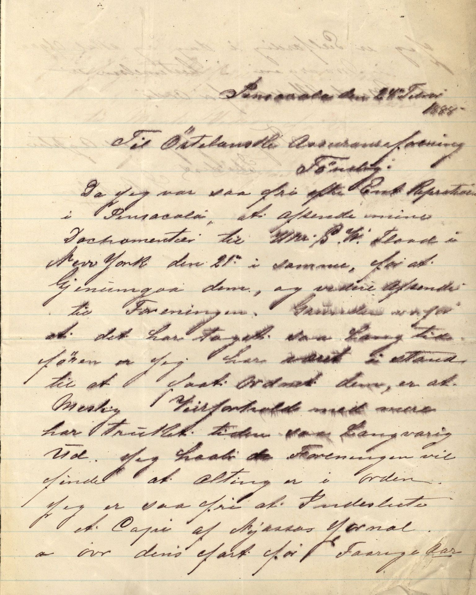 Pa 63 - Østlandske skibsassuranceforening, VEMU/A-1079/G/Ga/L0021/0002: Havaridokumenter / Isbaaden, Ragna, Sylphiden, Nyassa, 1887, p. 94