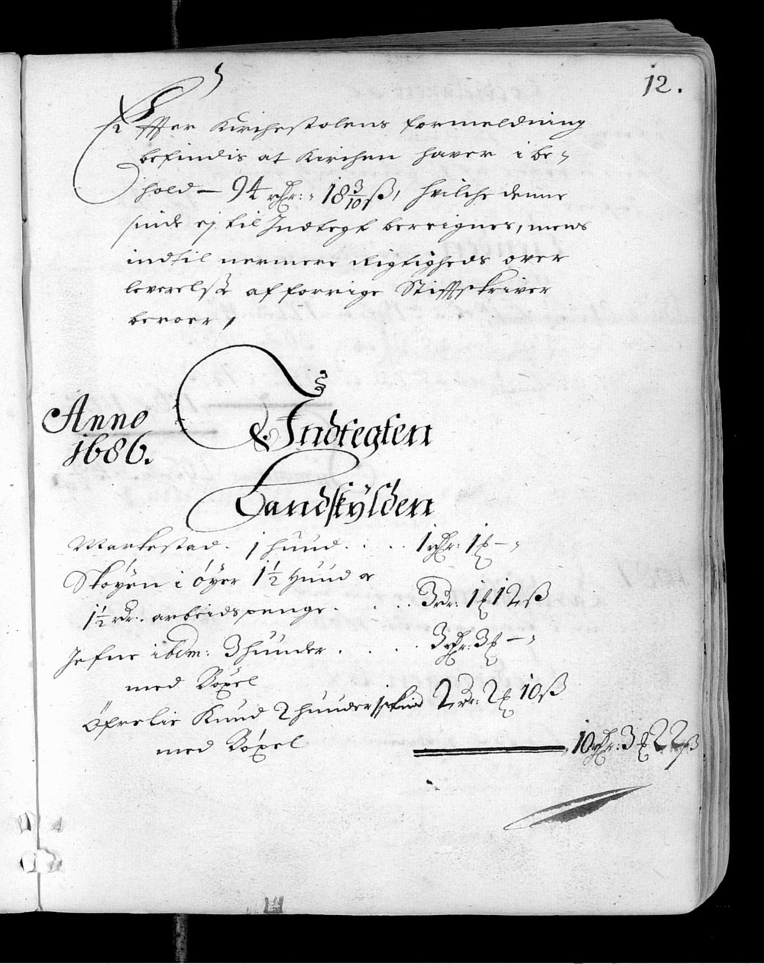 Kirkestoler i Hedmark fylke, AV/SAH-KIRKESTOL-001/F/Fa/Faa/L0001: Kirkestol for Vang, Hedmark, 1683-1722, p. 12a