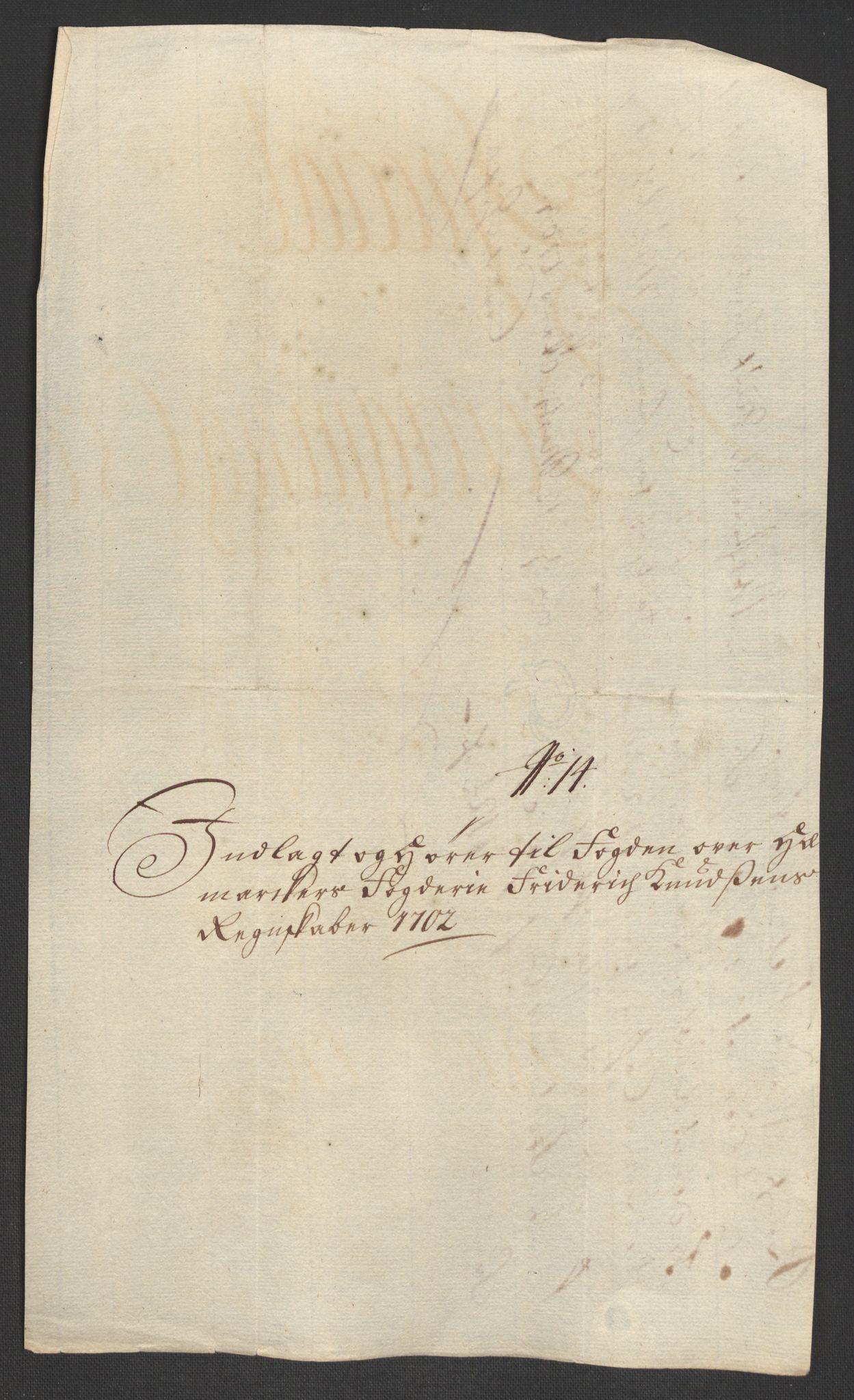 Rentekammeret inntil 1814, Reviderte regnskaper, Fogderegnskap, AV/RA-EA-4092/R16/L1040: Fogderegnskap Hedmark, 1701-1702, p. 329