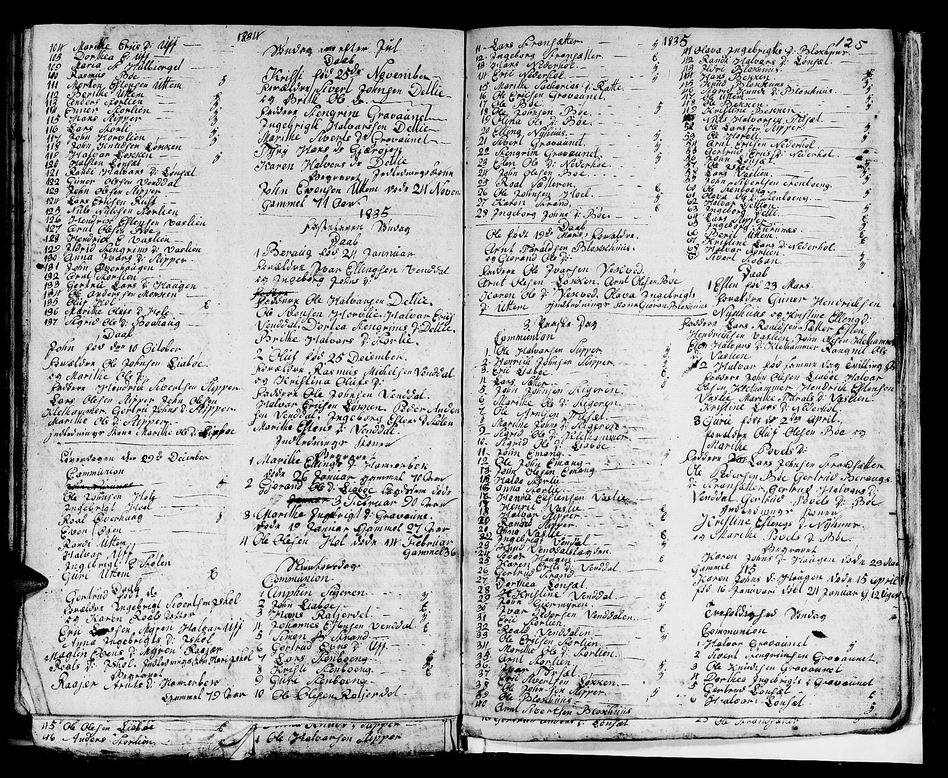 Ministerialprotokoller, klokkerbøker og fødselsregistre - Sør-Trøndelag, SAT/A-1456/679/L0921: Parish register (copy) no. 679C01, 1792-1840, p. 125