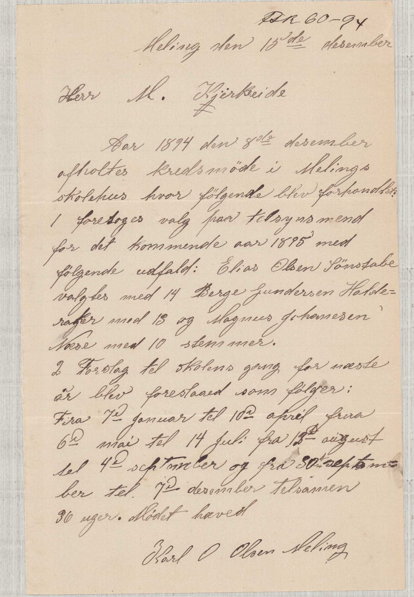 Finnaas kommune. Skulestyret, IKAH/1218a-211/D/Da/L0001/0004: Kronologisk ordna korrespondanse / Kronologisk ordna korrespondanse , 1894-1896, p. 10