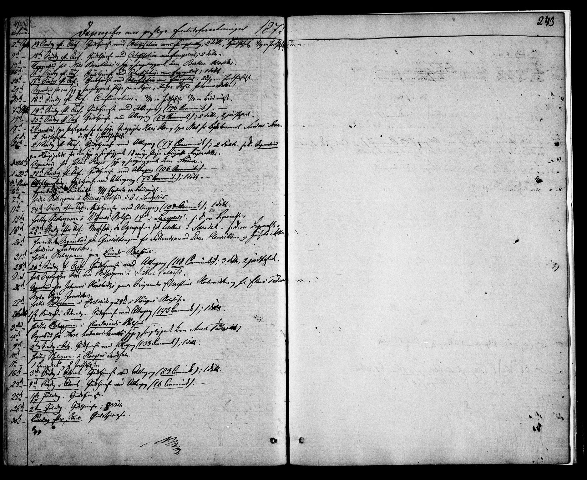 Skiptvet prestekontor Kirkebøker, AV/SAO-A-20009/F/Fa/L0008: Parish register (official) no. 8, 1867-1877, p. 243