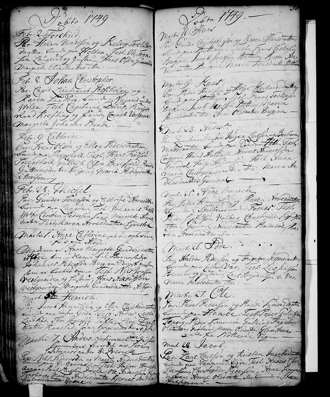 Stokke kirkebøker, AV/SAKO-A-320/F/Fa/L0002: Parish register (official) no. I 2, 1732-1770, p. 58
