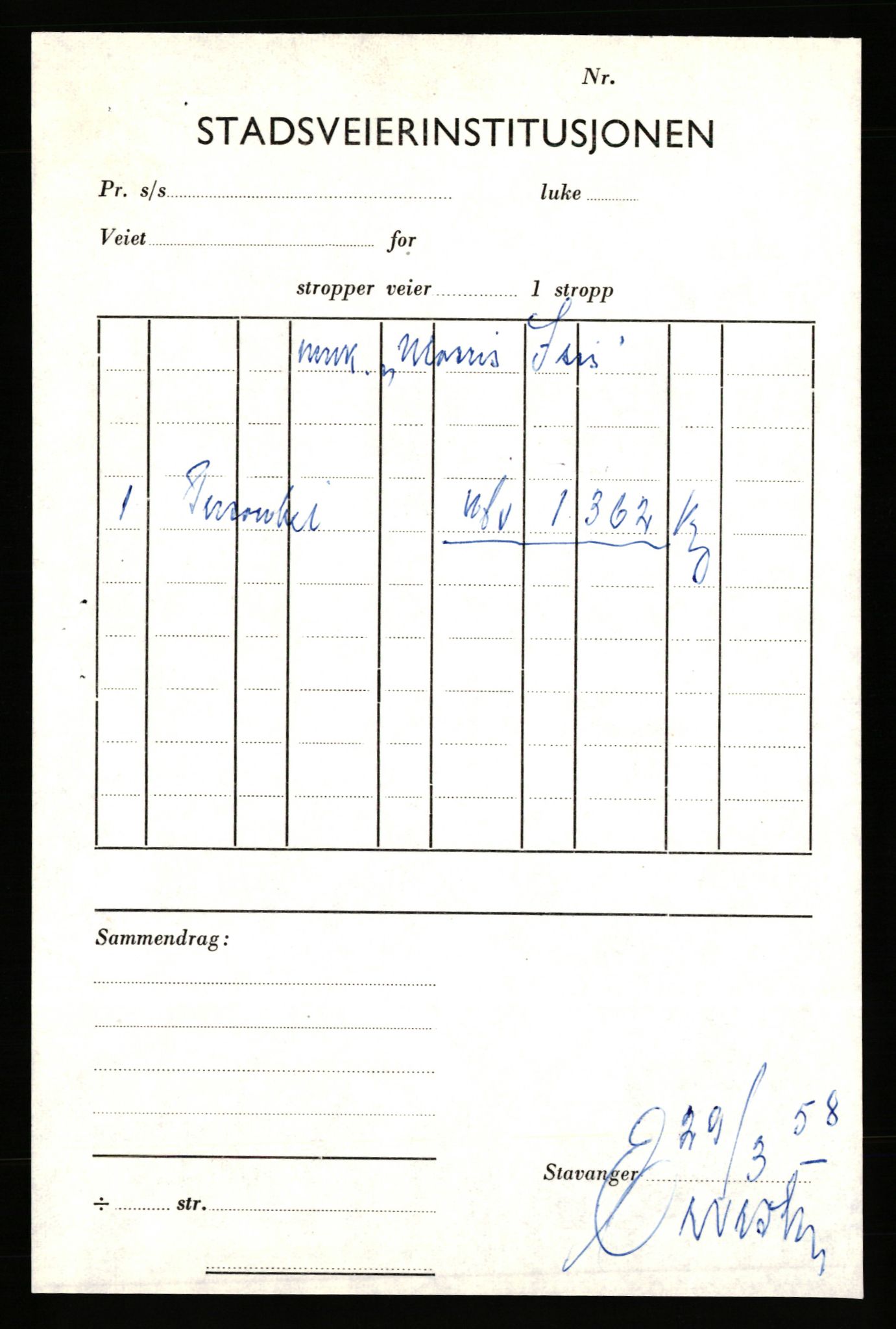 Stavanger trafikkstasjon, AV/SAST-A-101942/0/F/L0007: L-2150 - L-2549, 1930-1971, p. 867