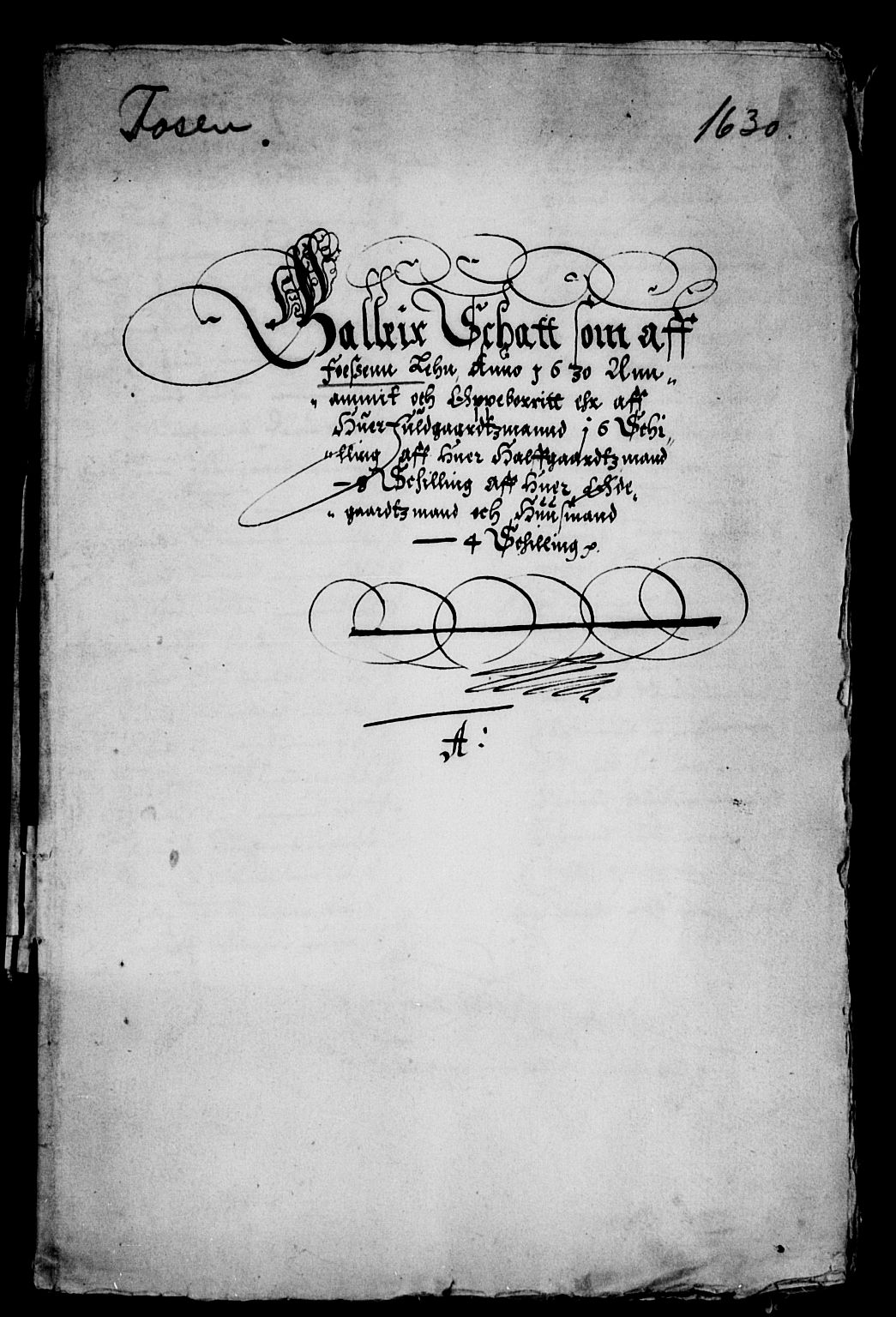 Rentekammeret inntil 1814, Reviderte regnskaper, Lensregnskaper, AV/RA-EA-5023/R/Rb/Rbw/L0043: Trondheim len, 1629-1631