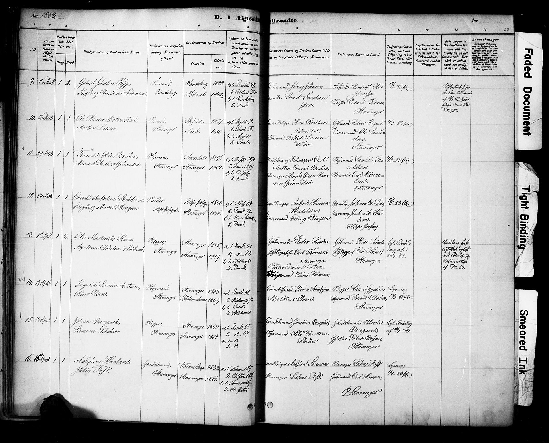 Domkirken sokneprestkontor, AV/SAST-A-101812/001/30/30BA/L0029: Parish register (official) no. A 28, 1878-1904, p. 38