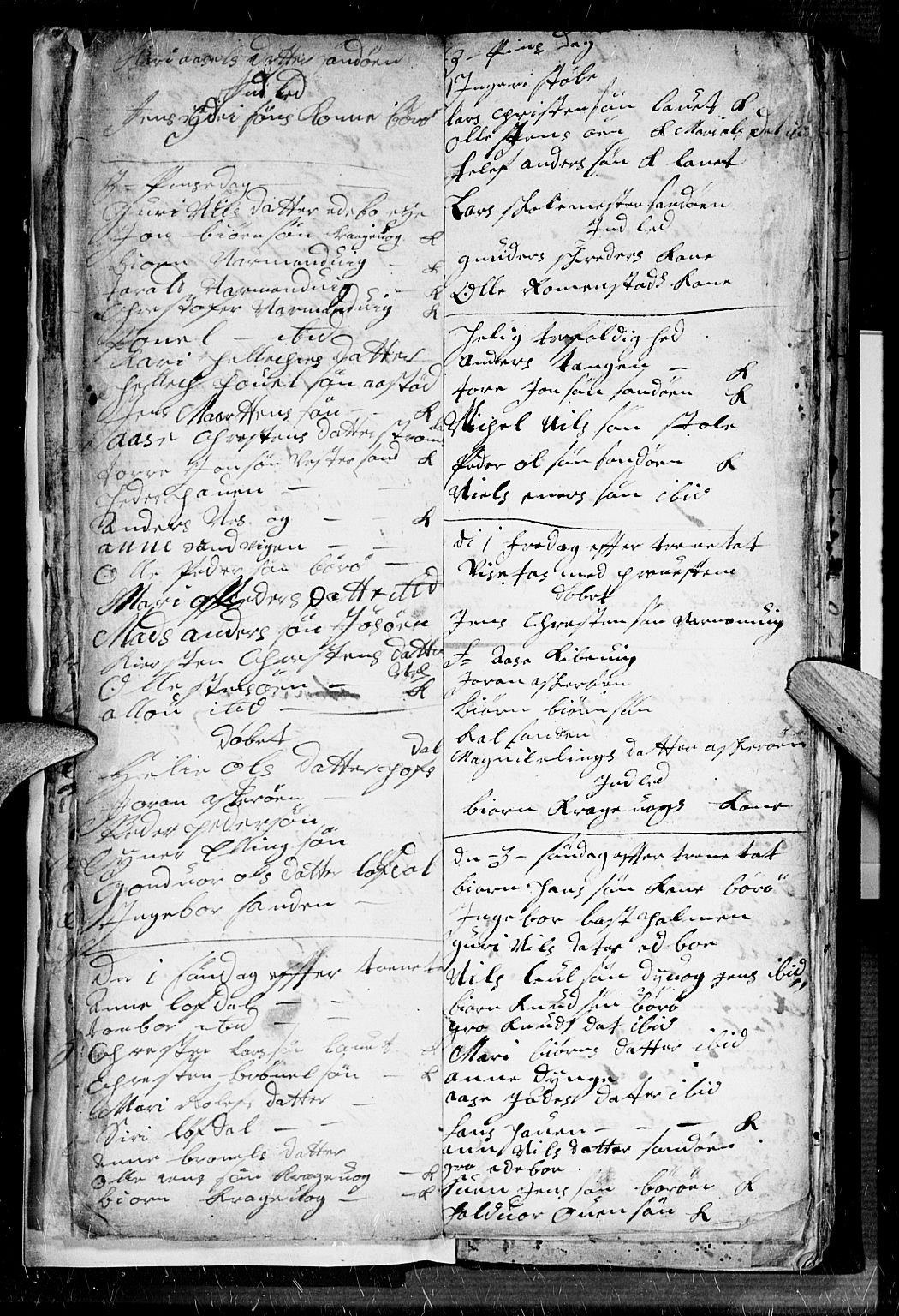 Dypvåg sokneprestkontor, AV/SAK-1111-0007/F/Fb/Fba/L0003: Parish register (copy) no. B 3, 1715-1738, p. 5