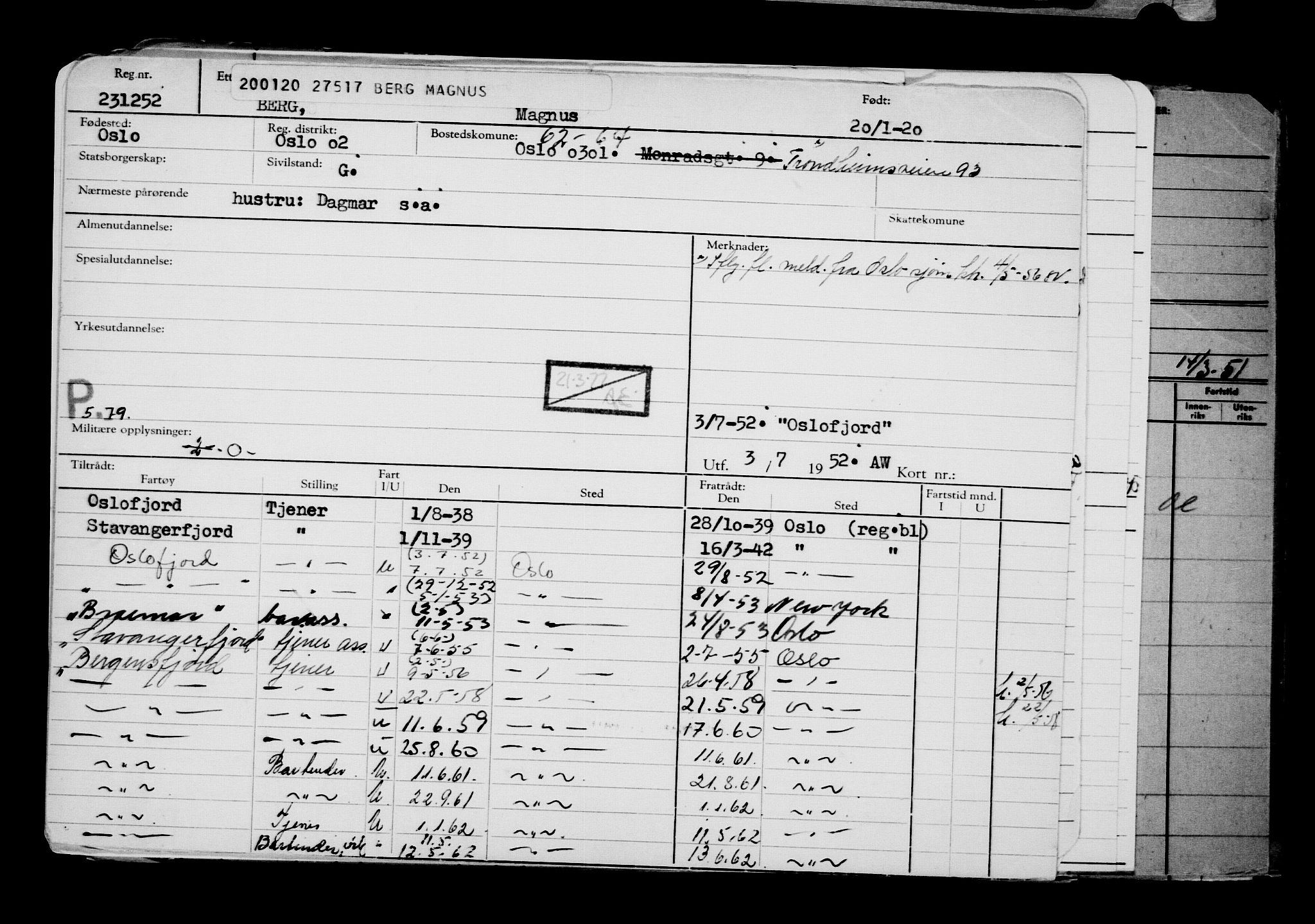 Direktoratet for sjømenn, AV/RA-S-3545/G/Gb/L0176: Hovedkort, 1920, p. 226