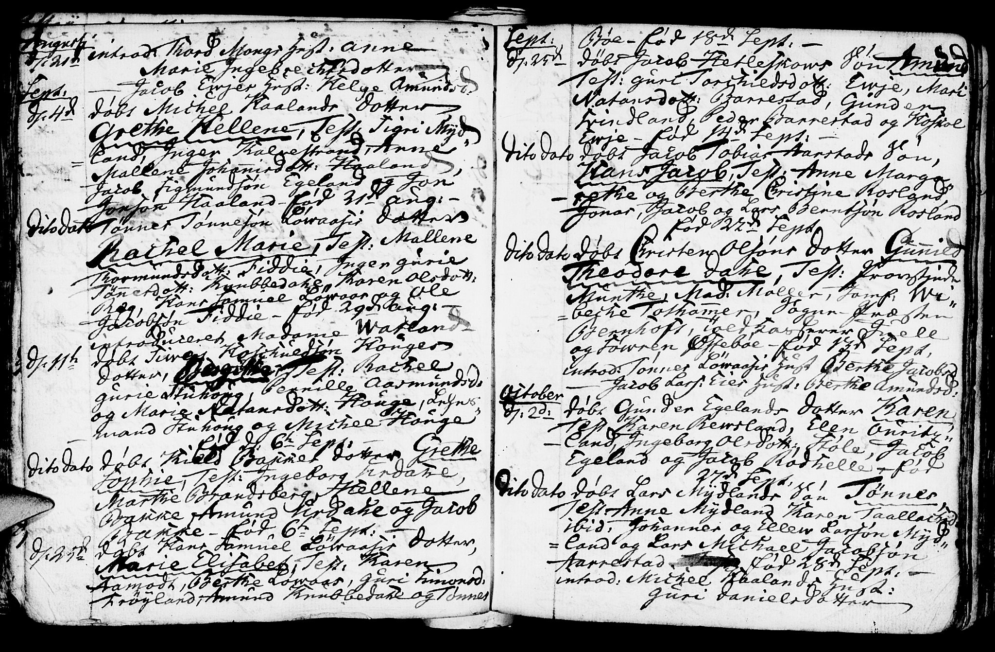 Sokndal sokneprestkontor, AV/SAST-A-101808: Parish register (official) no. A 4, 1762-1811